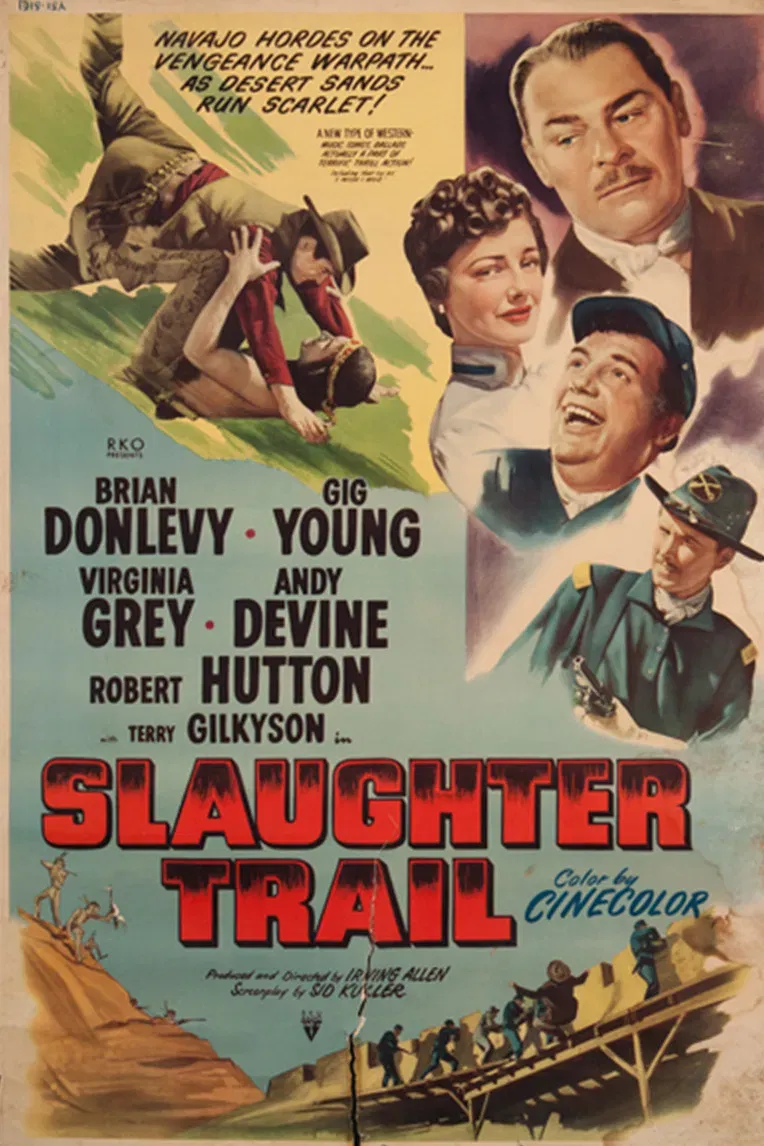 Poster for Slaughter Trail