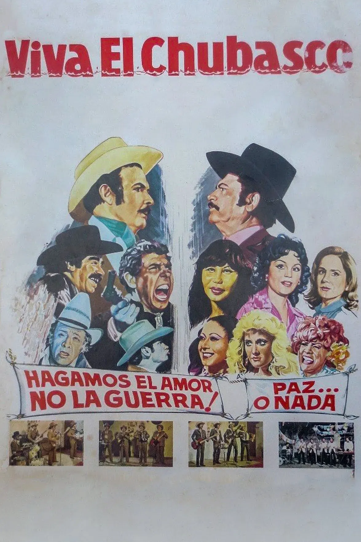 Poster of the movie Viva el chubasco