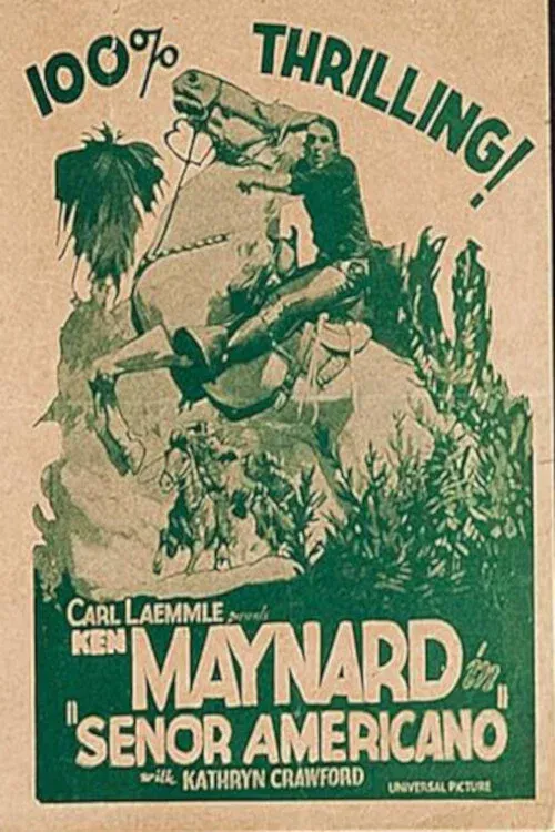 Poster for Señor Americano
