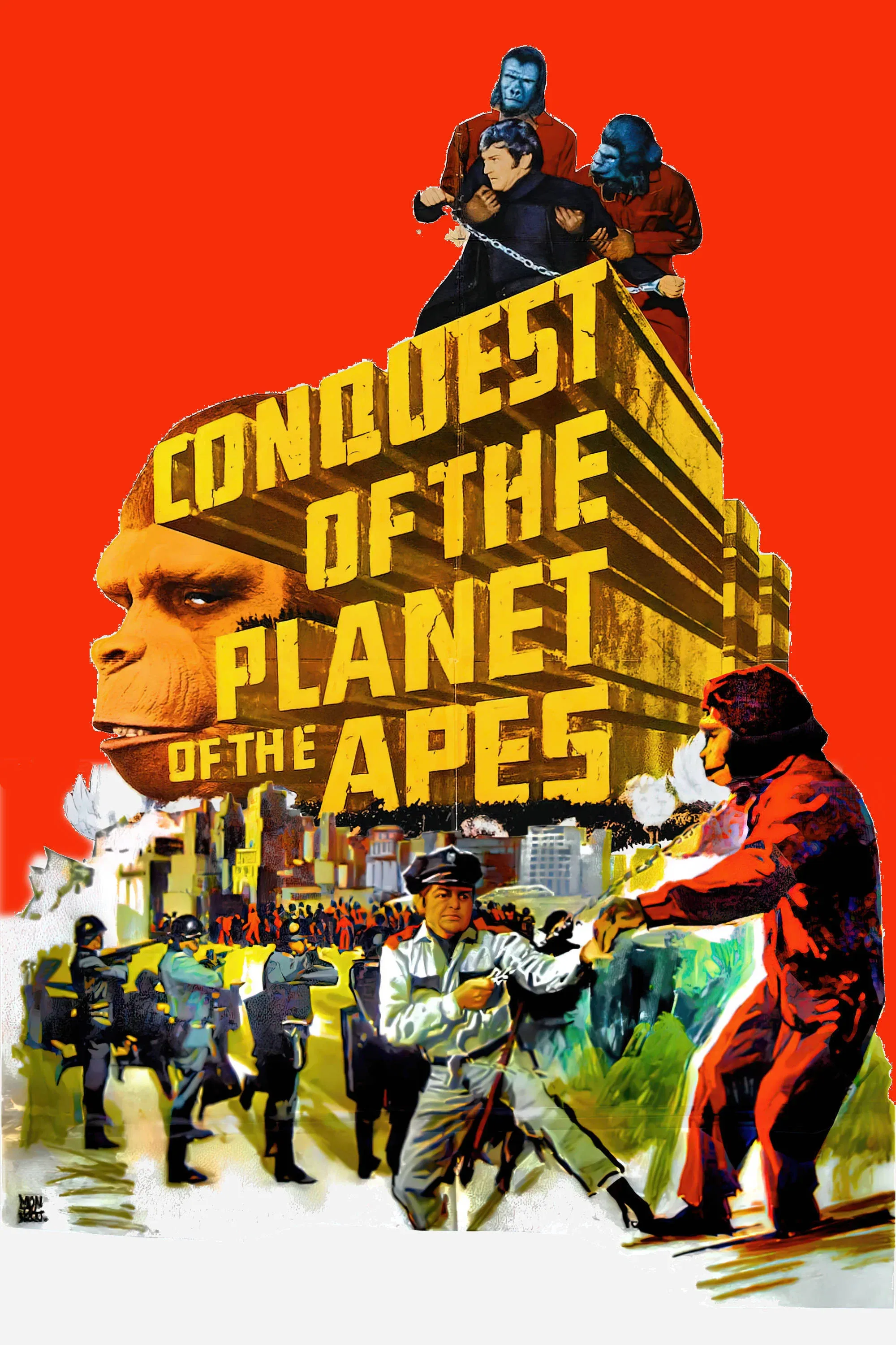 Poster of the movie Conquest of the Planet of the Apes