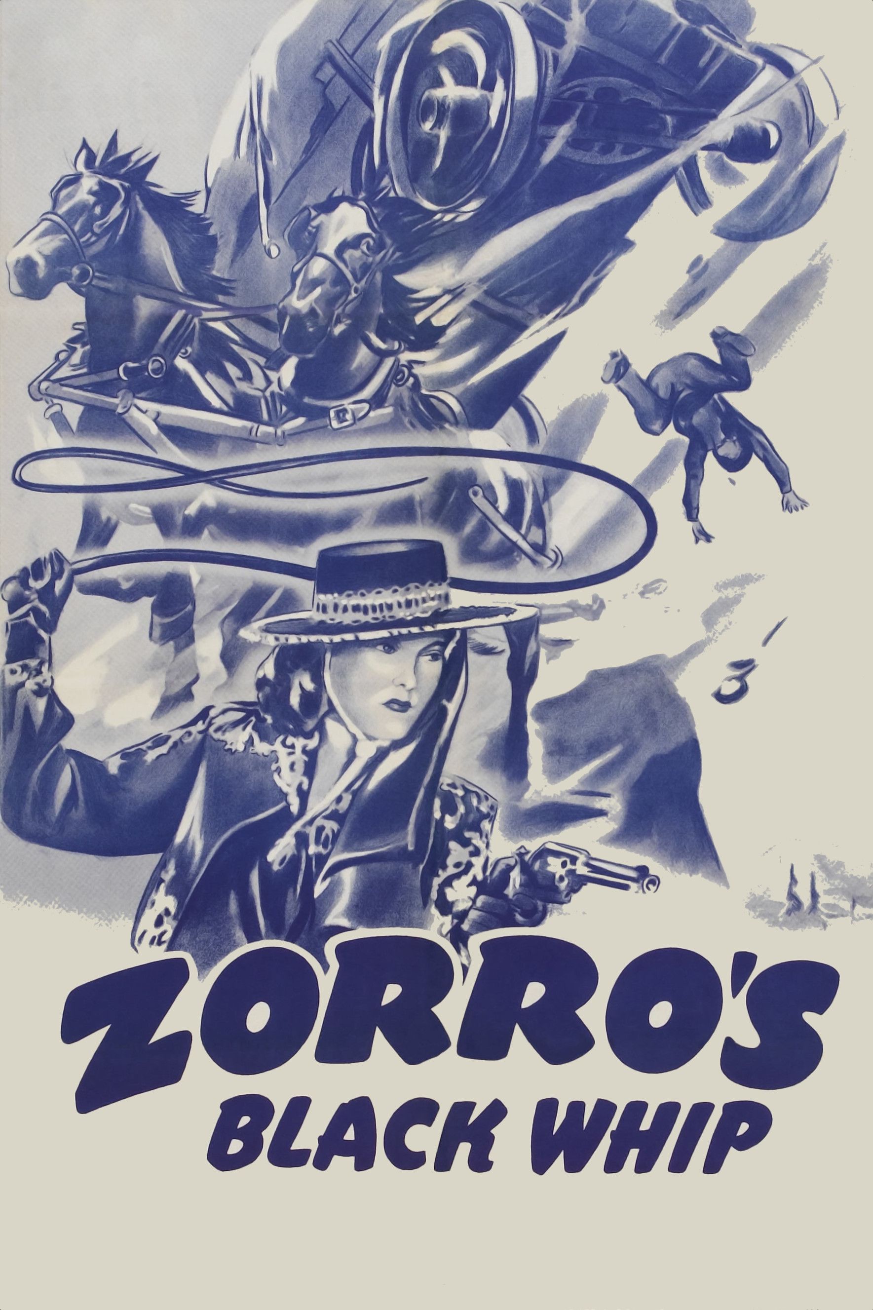 Poster of the movie Zorro's Black Whip