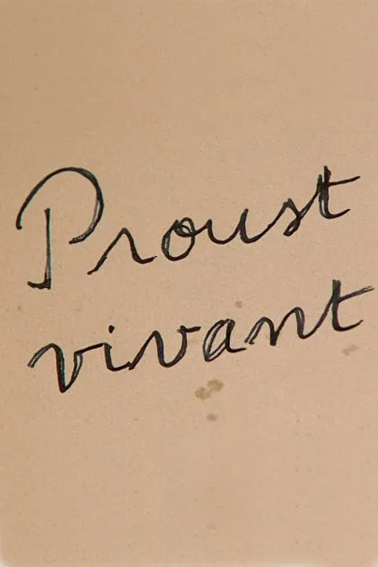 Poster for Proust vivant
