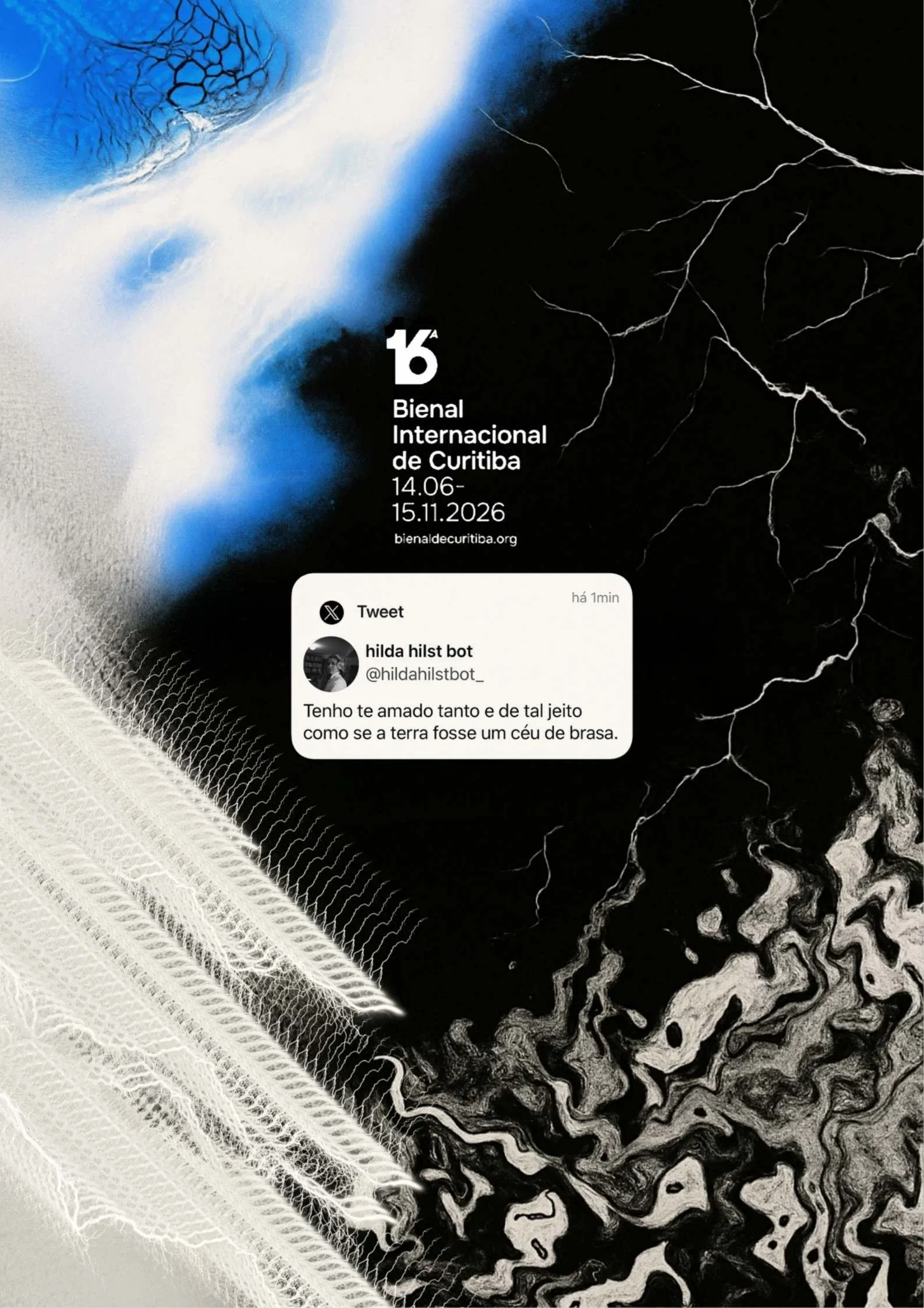Poster for [...] 𝖆𝖘 𝖎𝖋 𝖙𝖍𝖊 𝖊𝖆𝖗𝖙𝖍 𝖜𝖊𝖗𝖊 𝖆 𝖘𝖐𝖞 𝖔𝖋 𝖊𝖒𝖇𝖊𝖗𝖘