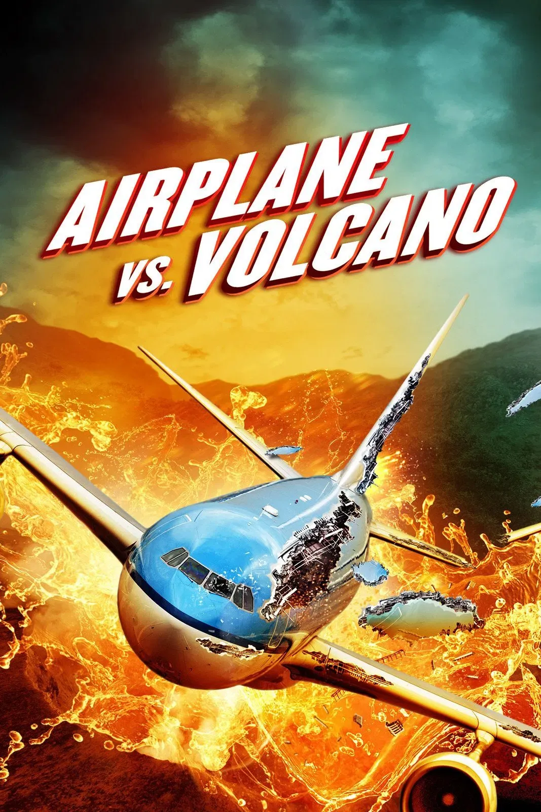 Poster of the movie Airplane vs Volcano