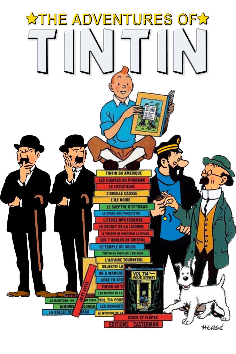 Poster of The Adventures of Tintin