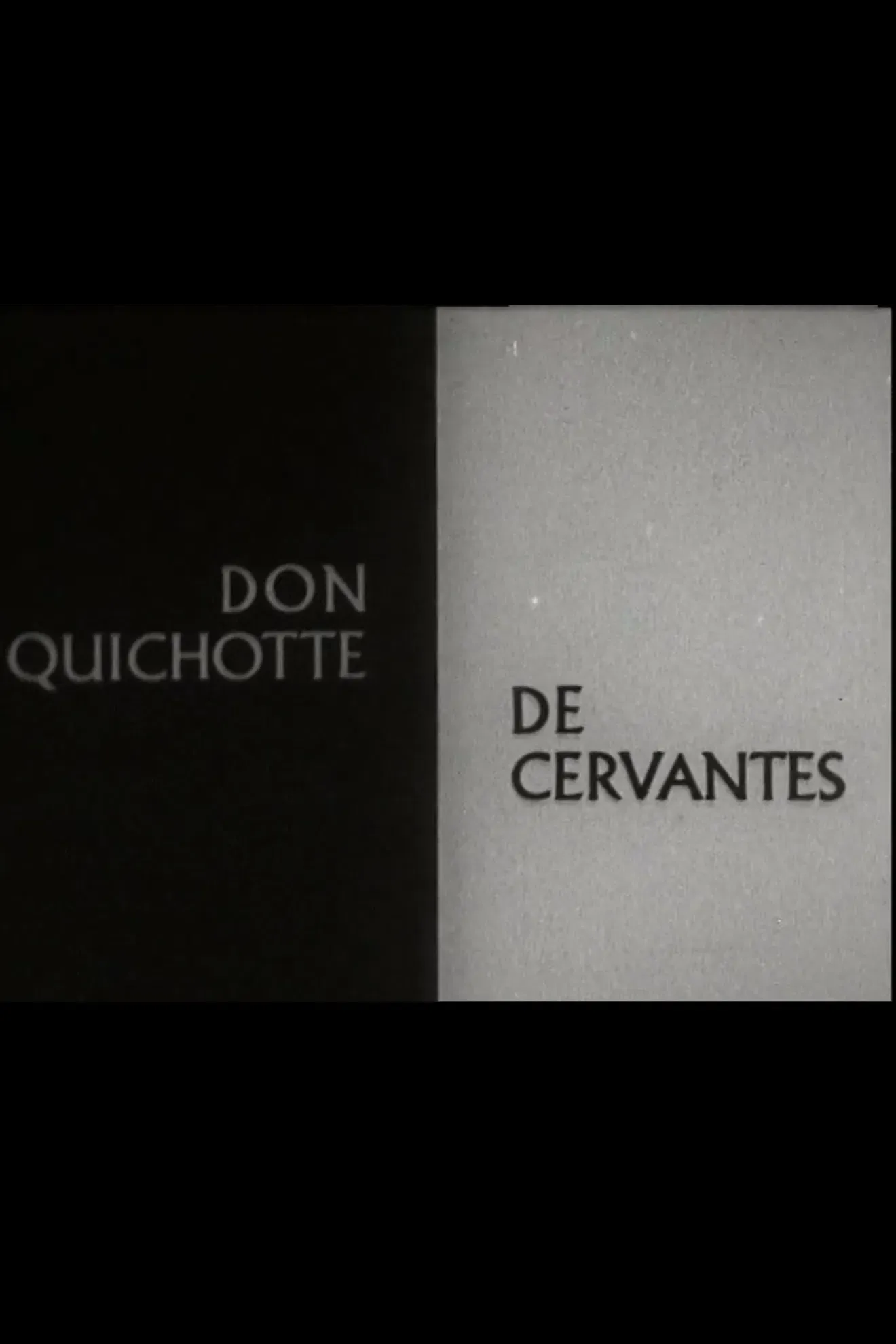 Poster of the movie Don Quichotte de Cervantes