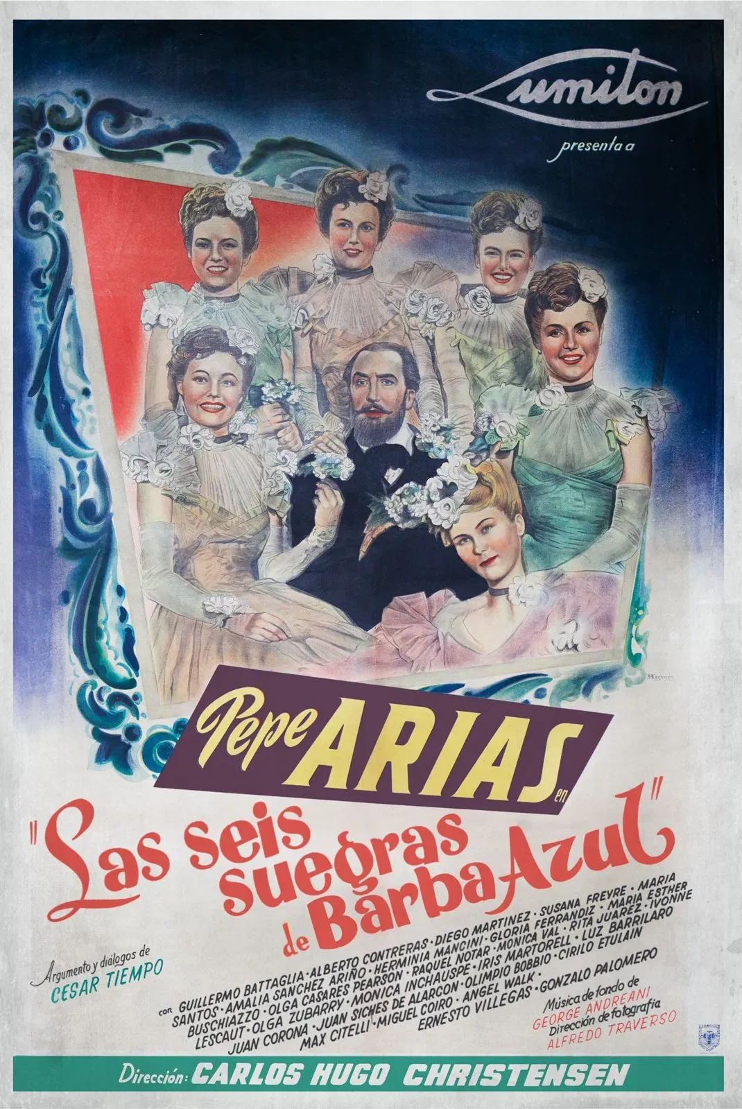 Poster of the movie Las seis suegras de Barba Azul