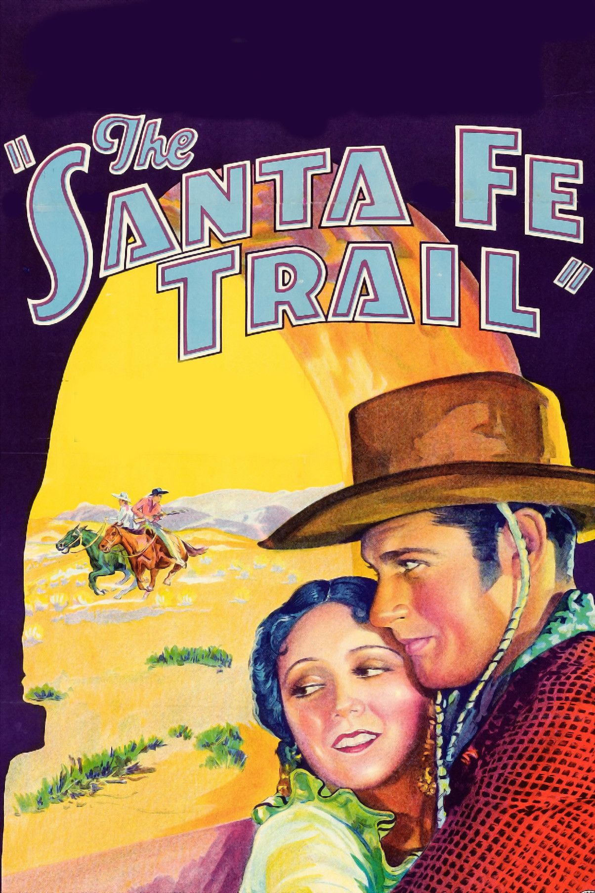 Poster of the movie The Santa Fe Trail