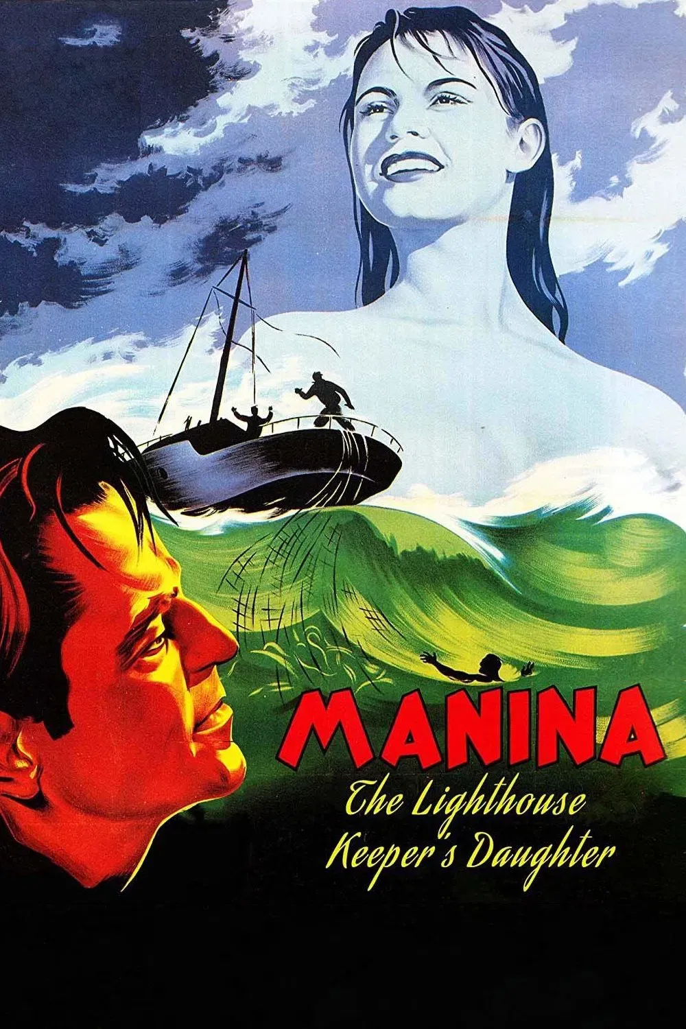 Poster of the movie Manina, the Lighthouse-Keeper's Daughter