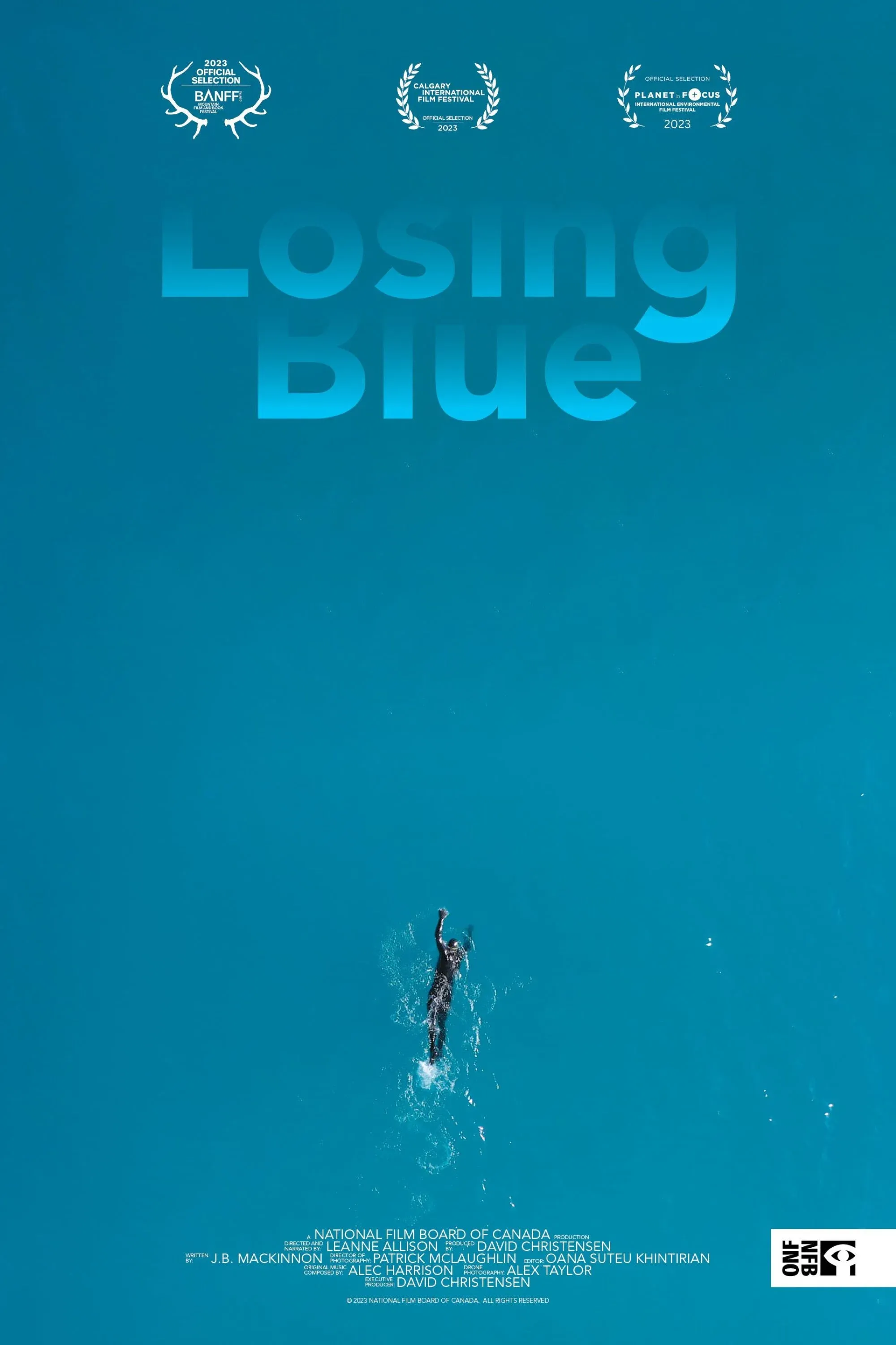 Poster for Losing Blue