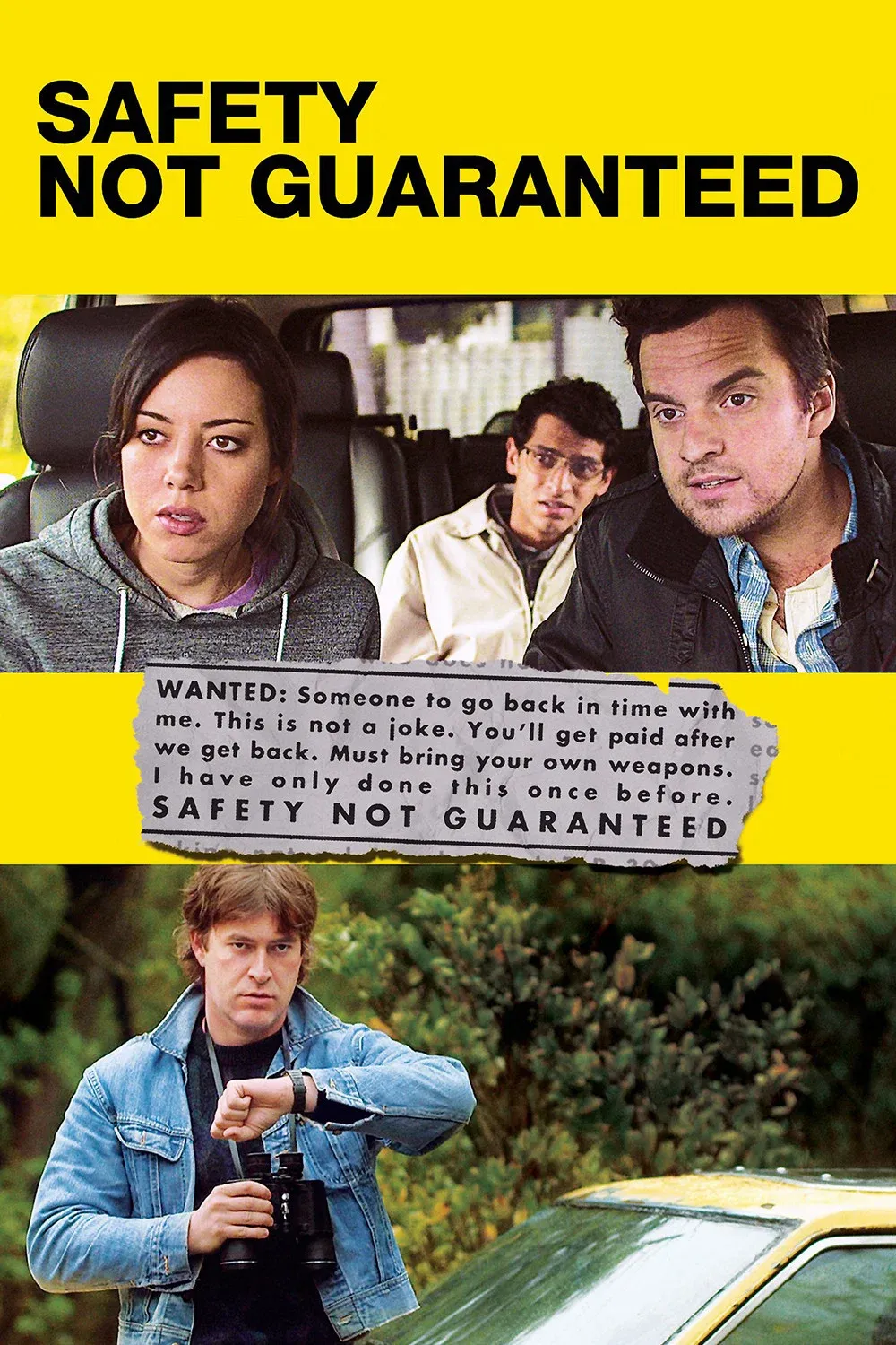 Poster of the movie Safety Not Guaranteed