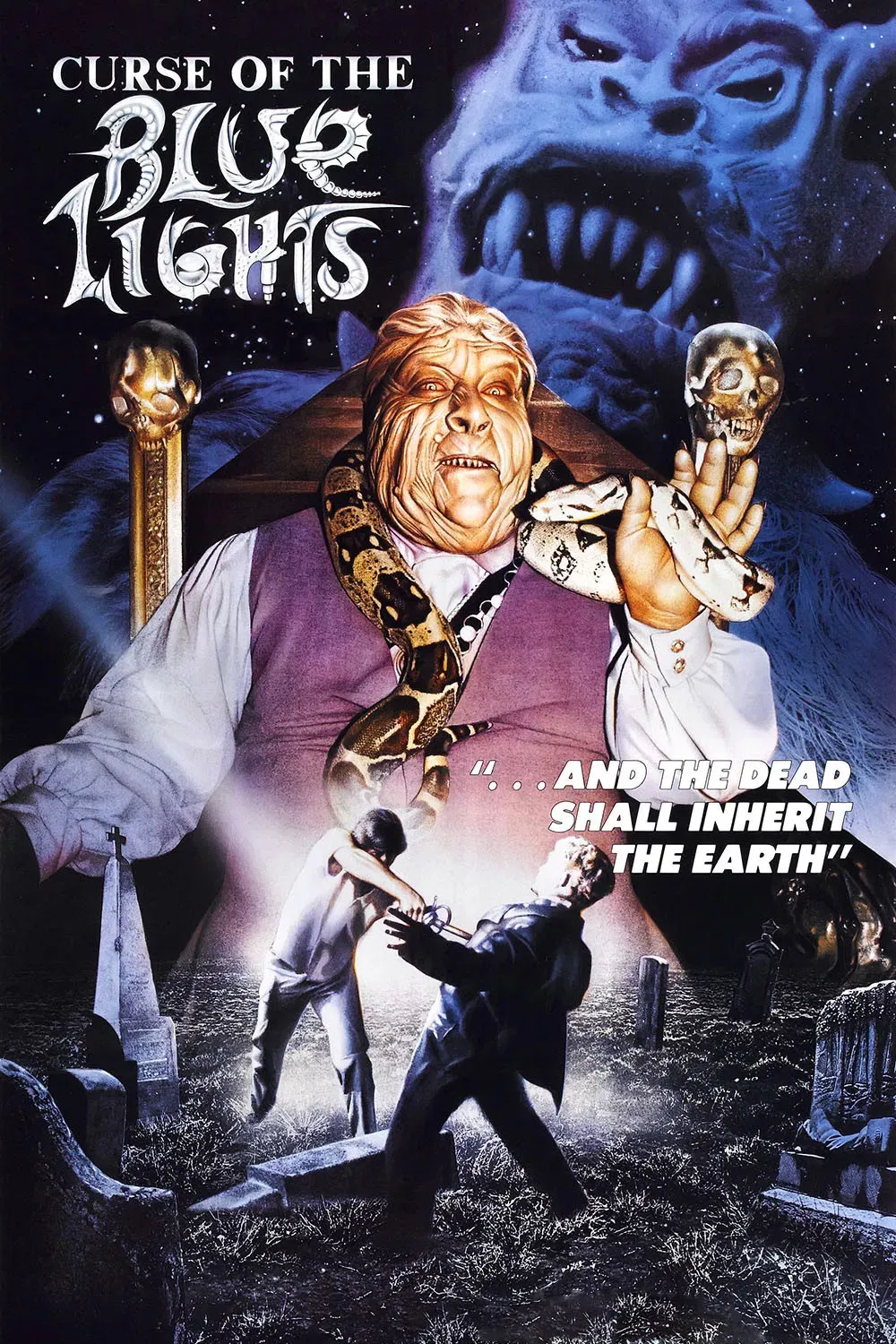 Poster of the movie Curse of the Blue Lights