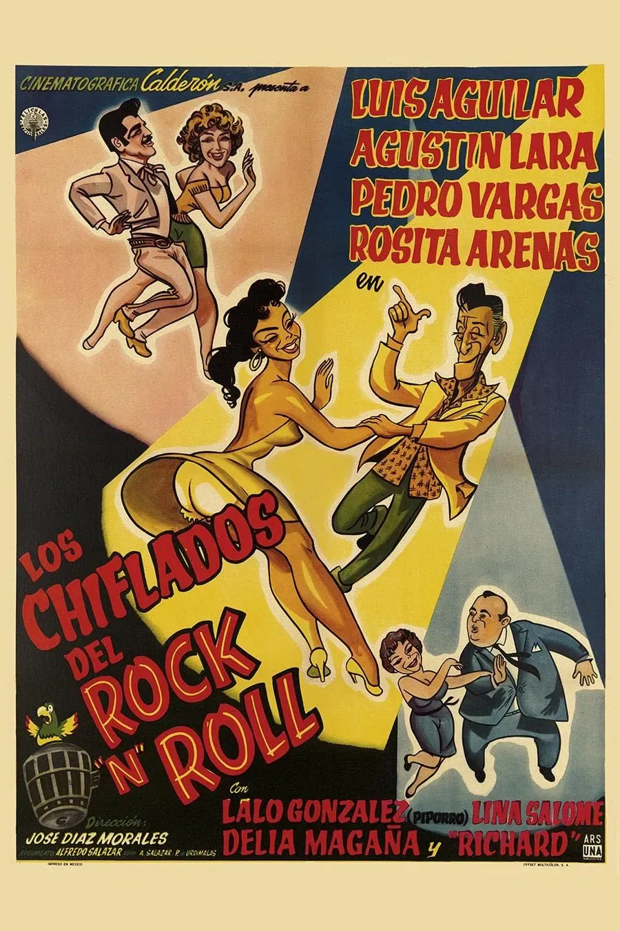 Poster of the movie Los chiflados del rock and roll