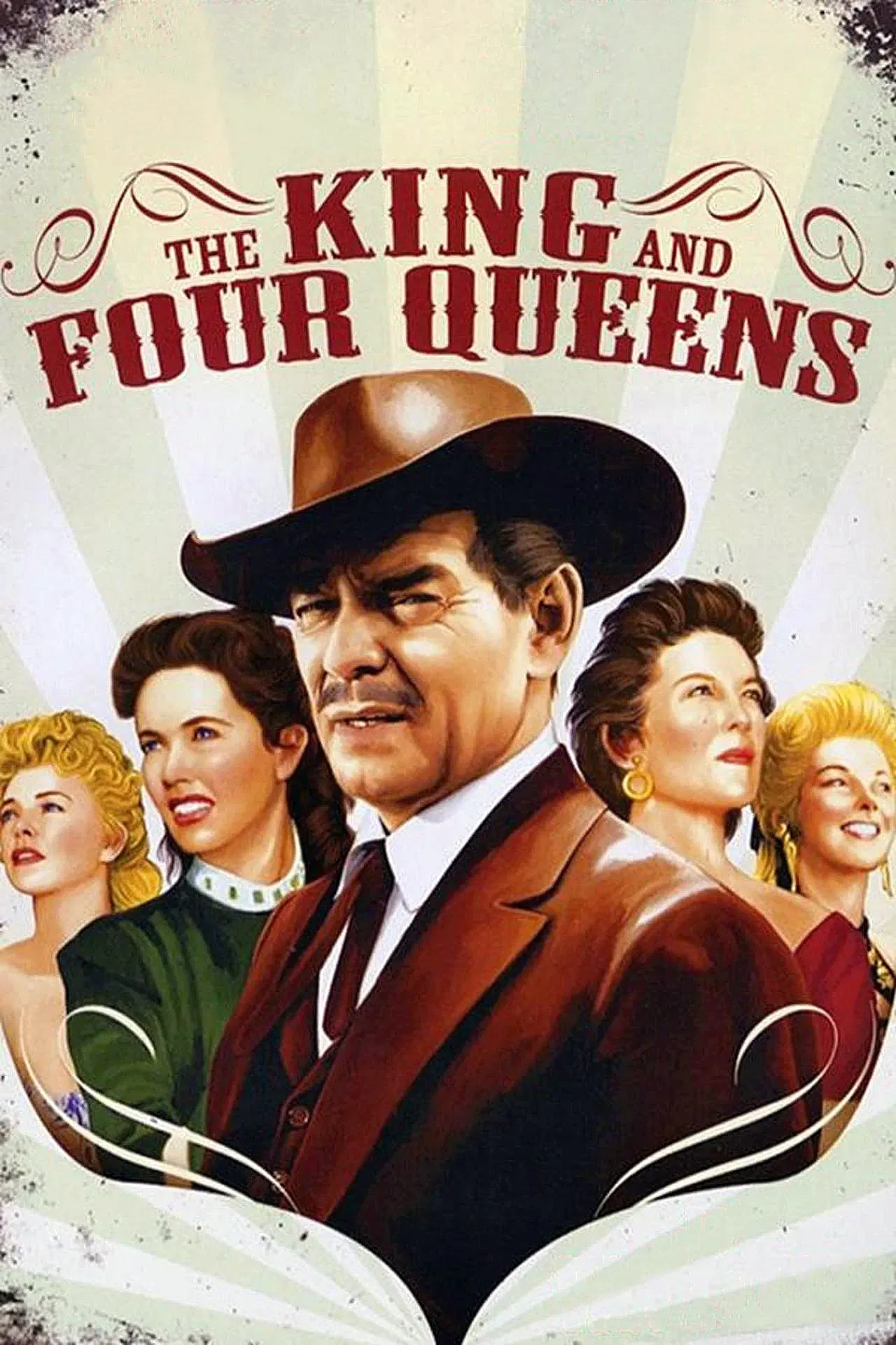 Poster of the movie The King and Four Queens