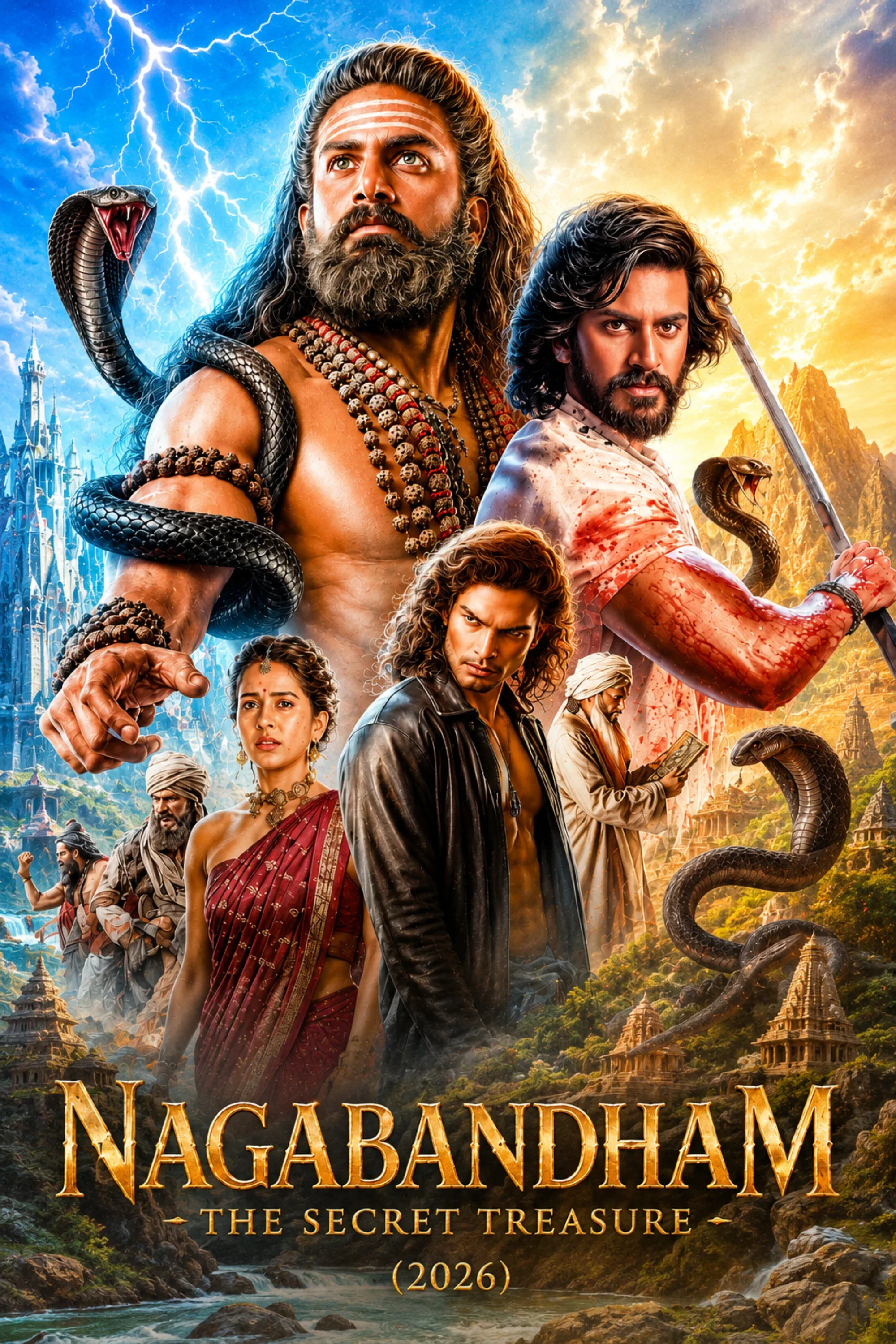 Poster for Nagabandham: The Secret Treasure