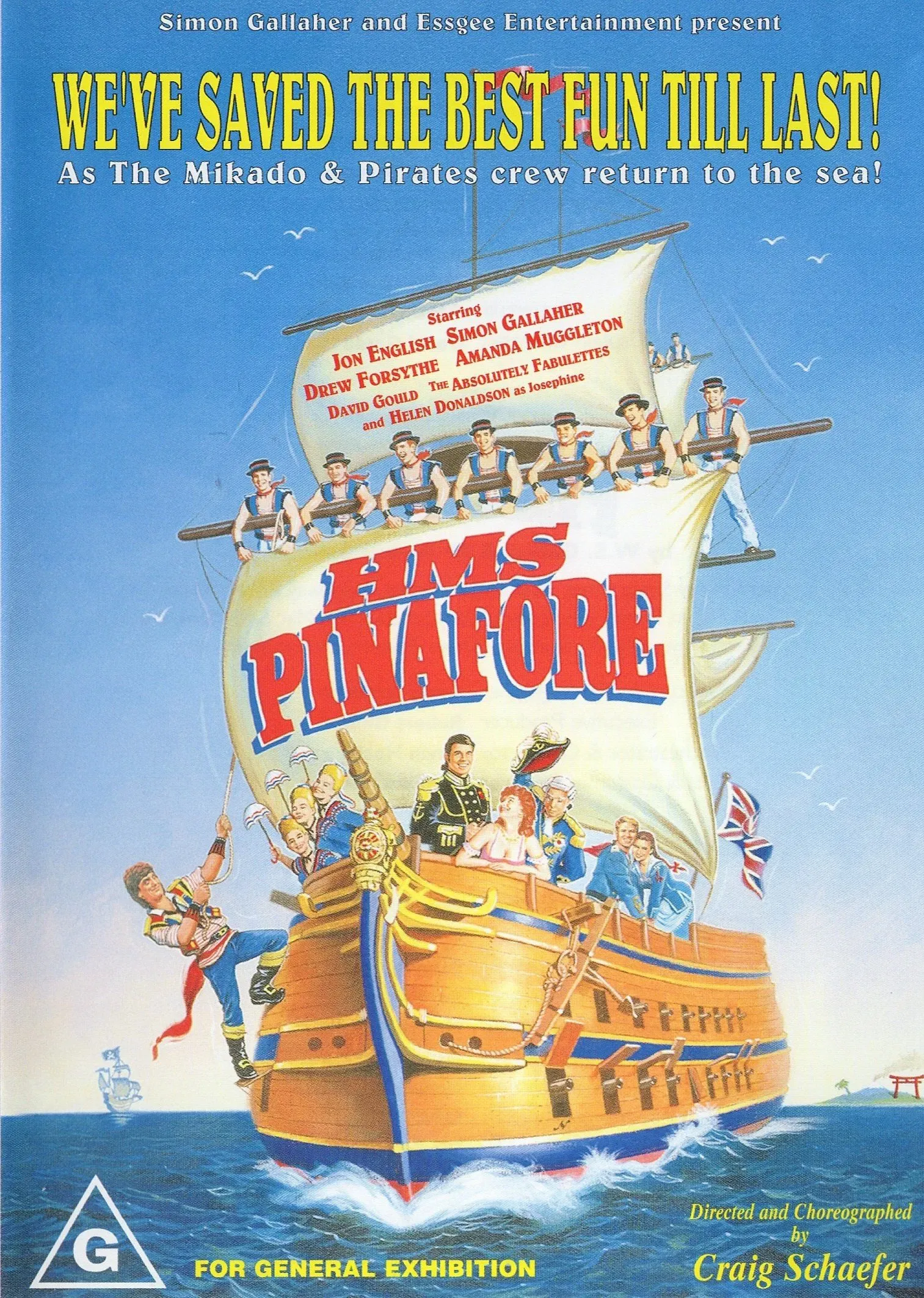 Poster of the movie H.M.S. Pinafore
