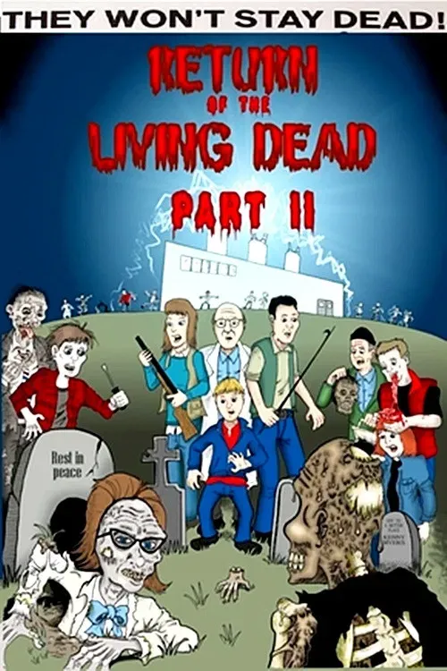Poster of the movie They Won't Stay Dead: A Look at 'Return of the Living Dead Part II'