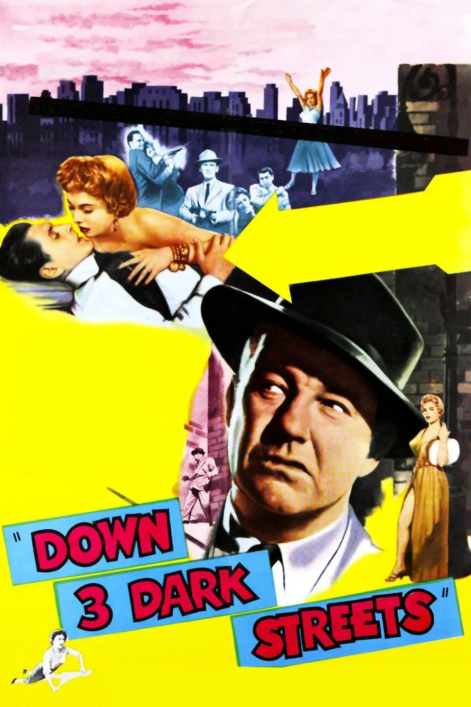 Poster of the movie Down Three Dark Streets