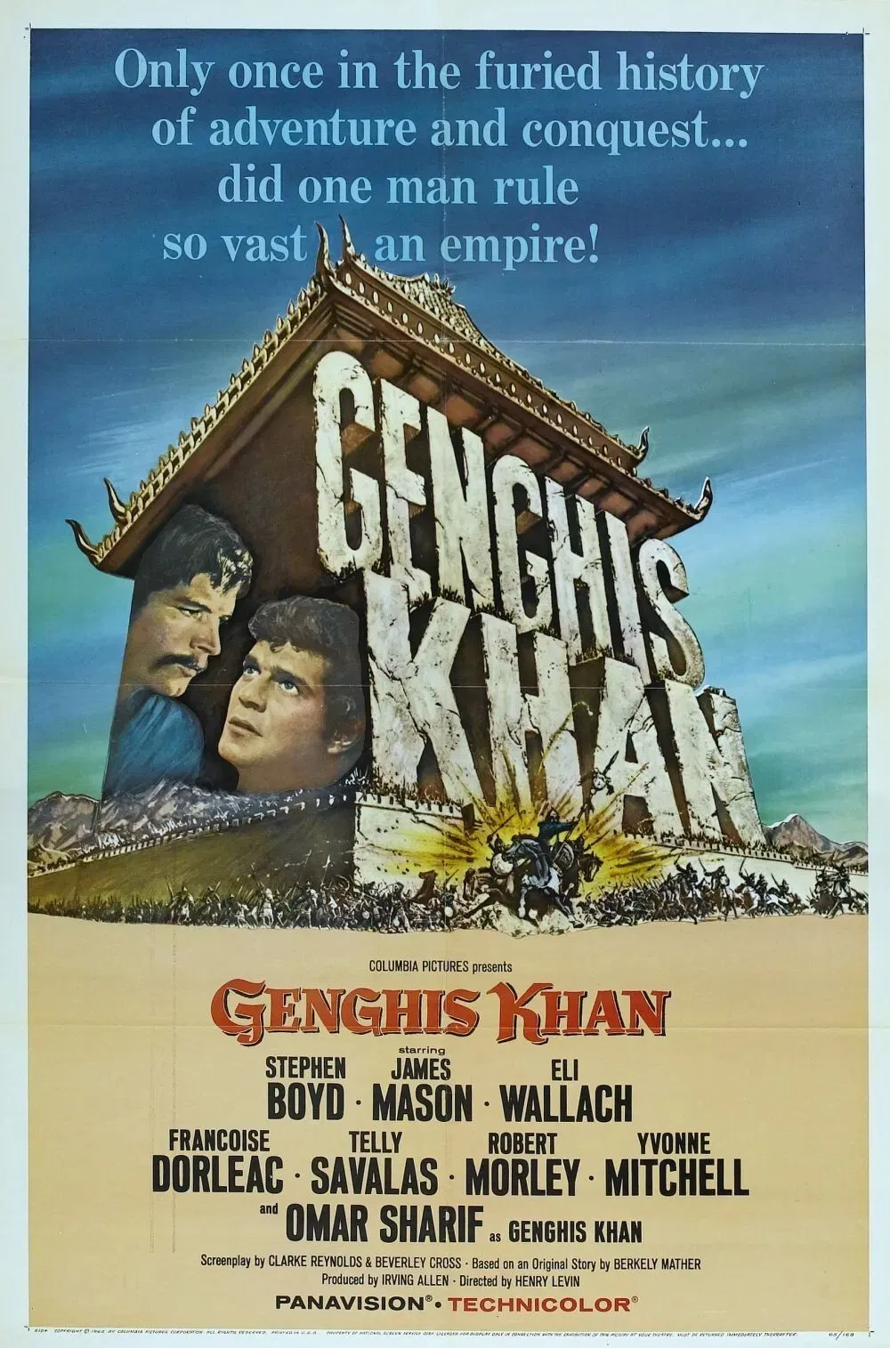 Poster of the movie Genghis Khan
