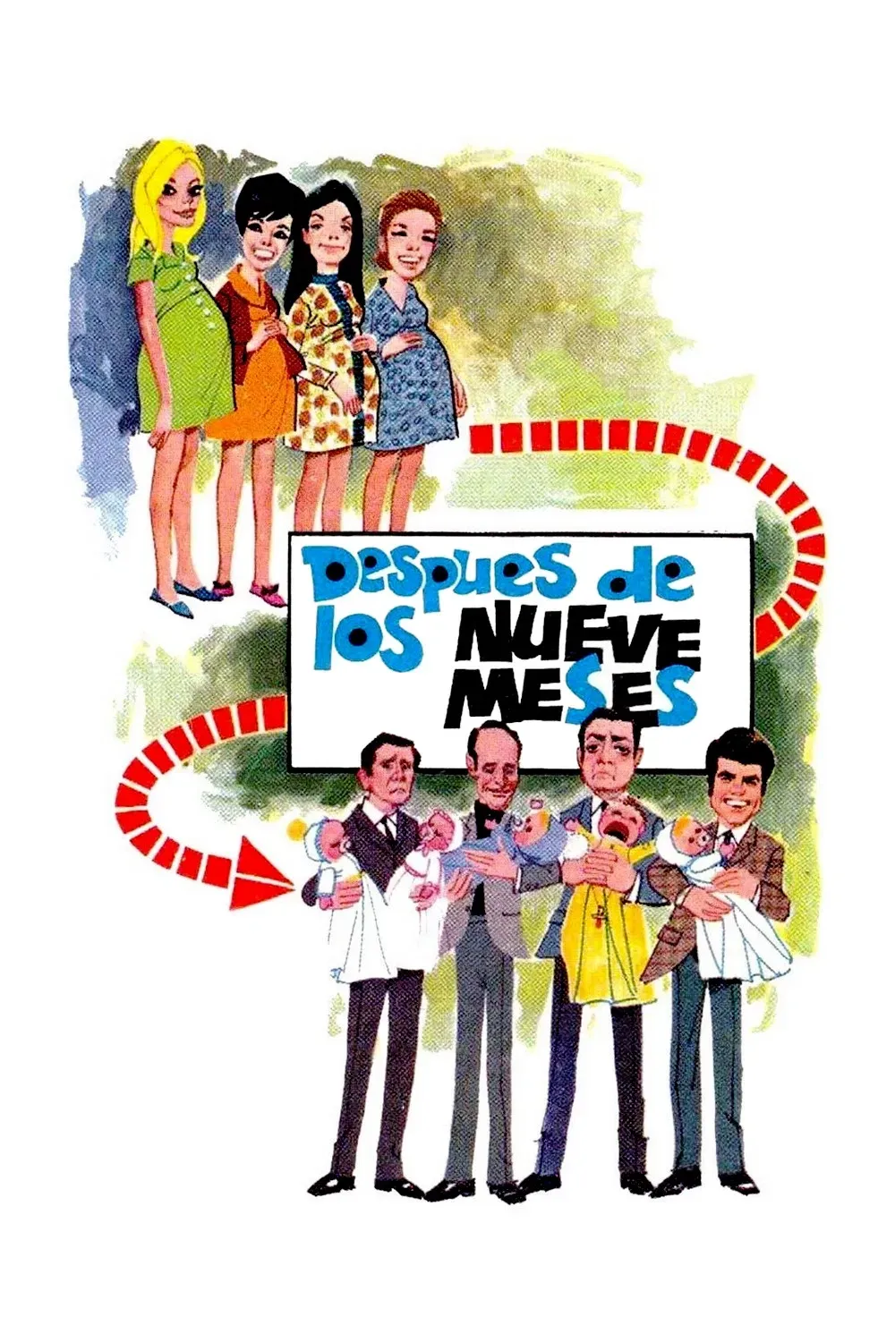 Poster of the movie Después de los nueve meses