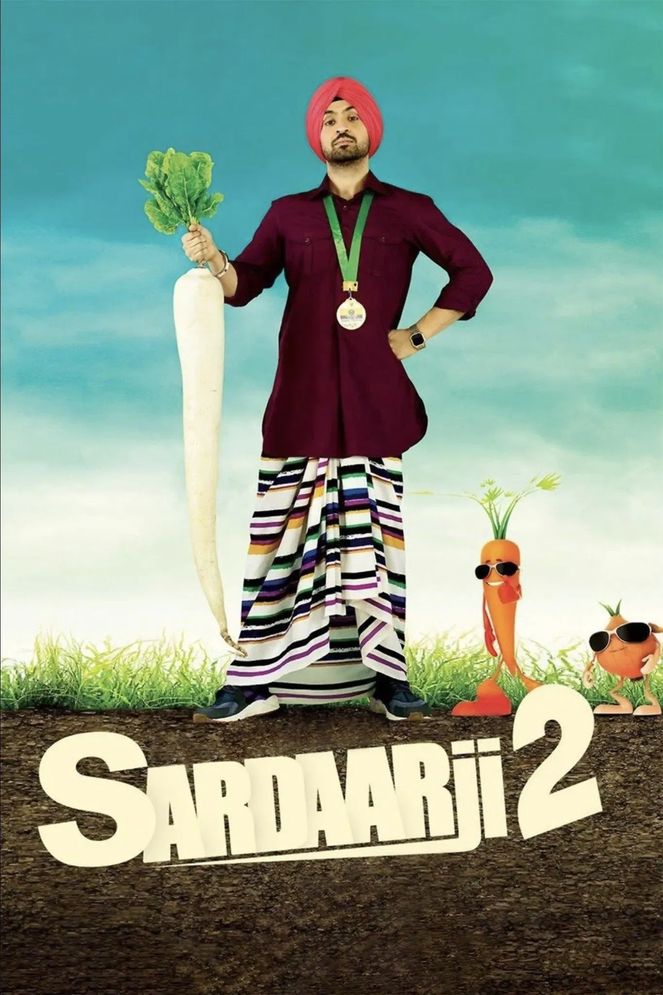Poster of the movie Sardaarji 2