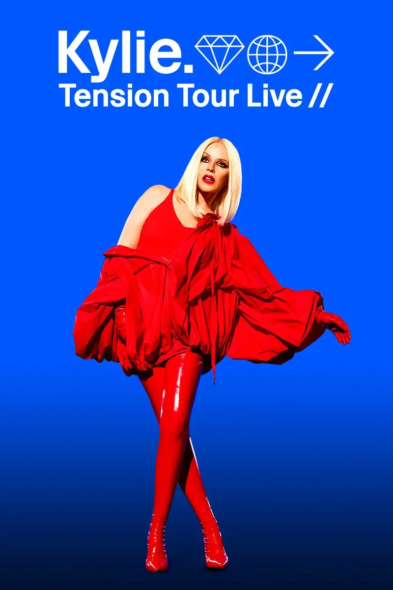 Poster for Kylie: Tension Tour Live