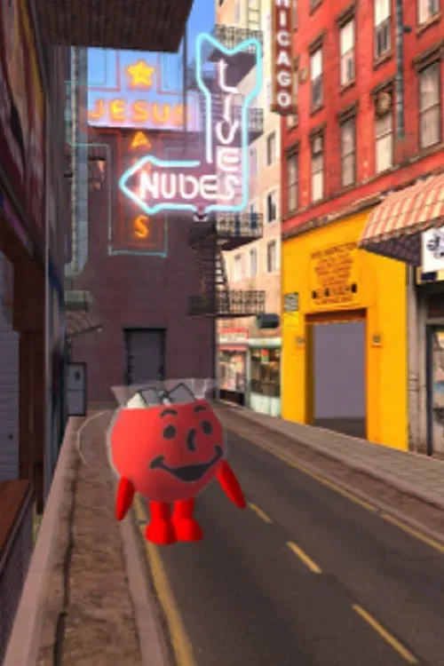 Poster of the movie Kool-Aid Man in Second Life