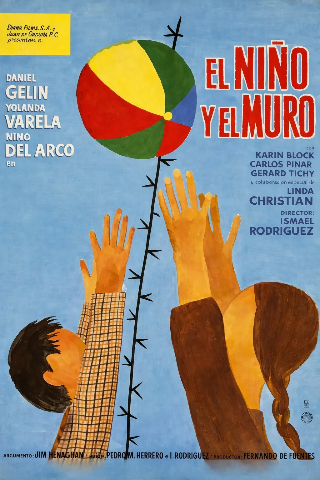 Poster of the movie The Boy and the Ball and the Hole in the Wall