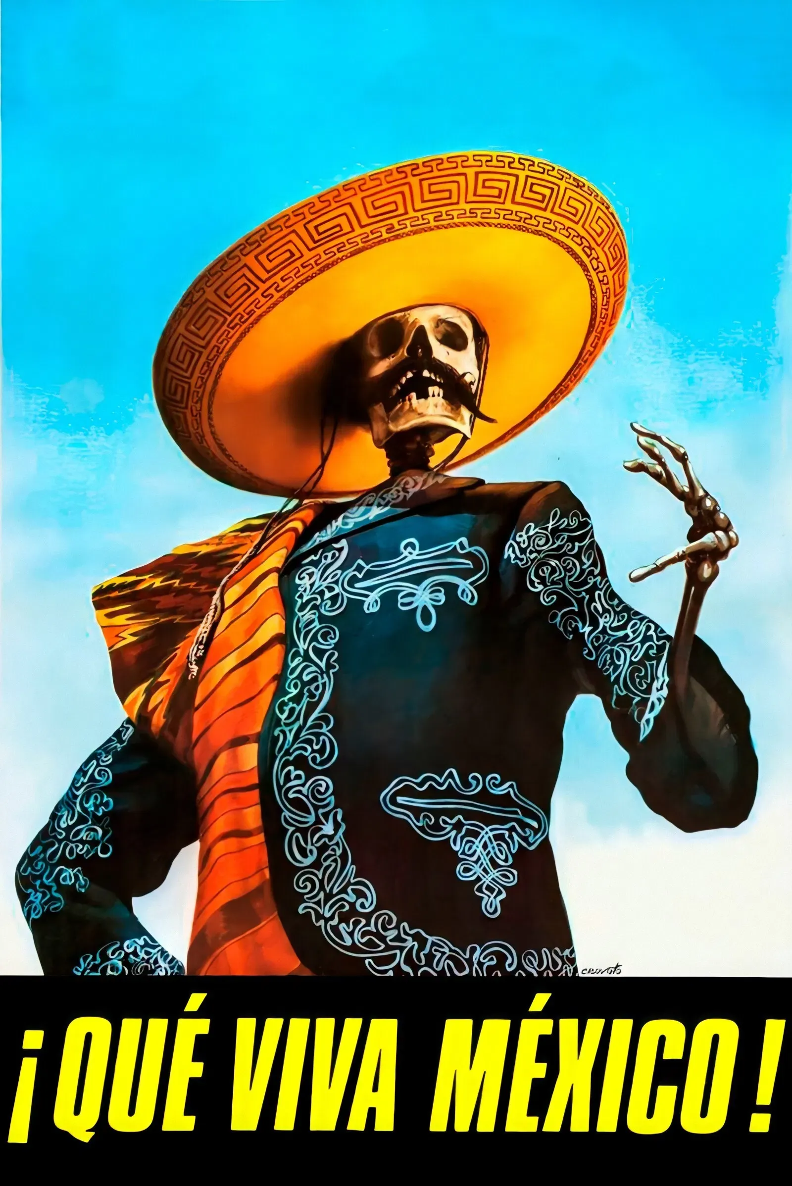 Poster of the movie ¡Qué Viva México!