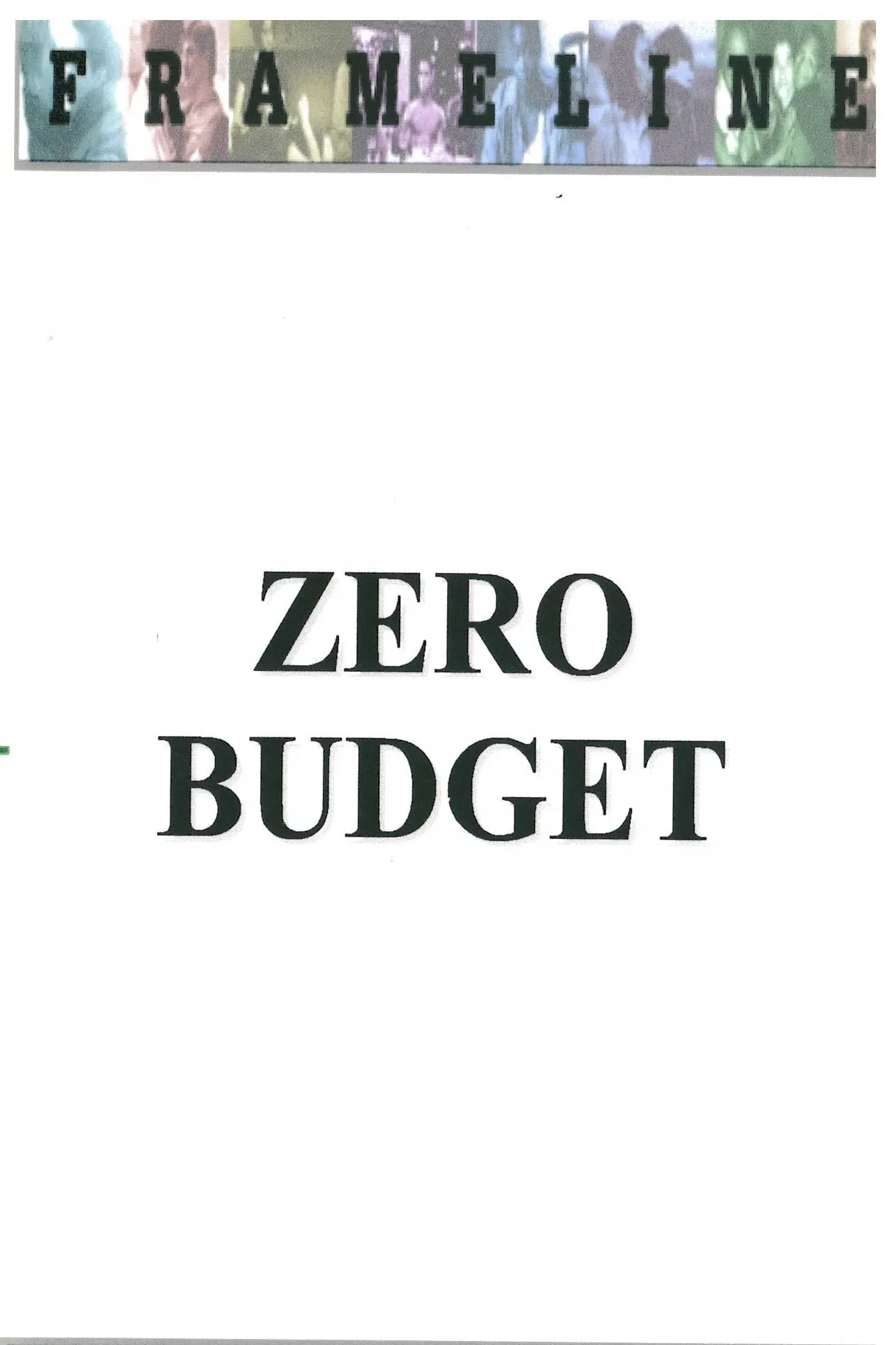 Poster for Zero Budget