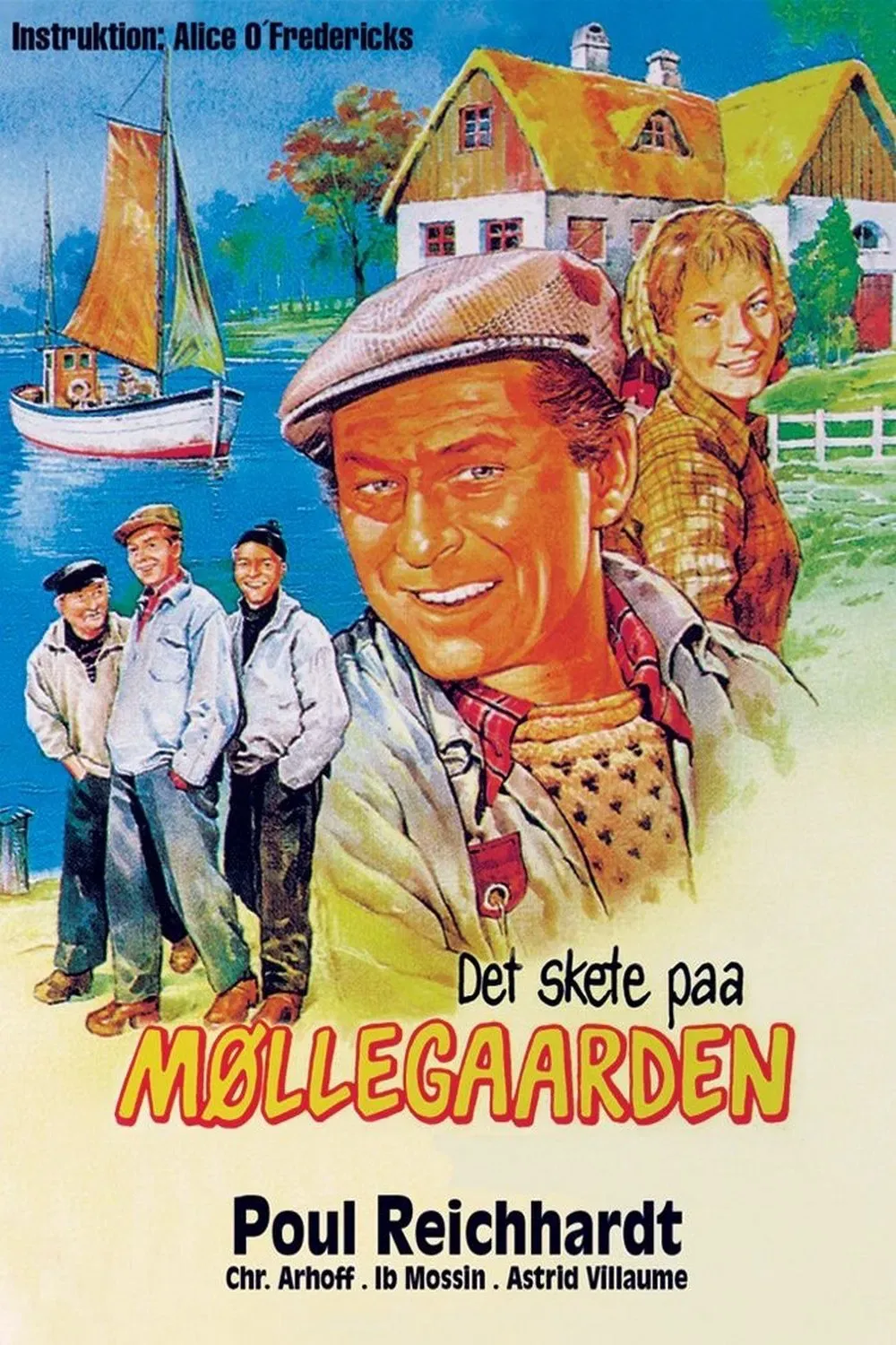 Poster of the movie Det skete paa Møllegaarden