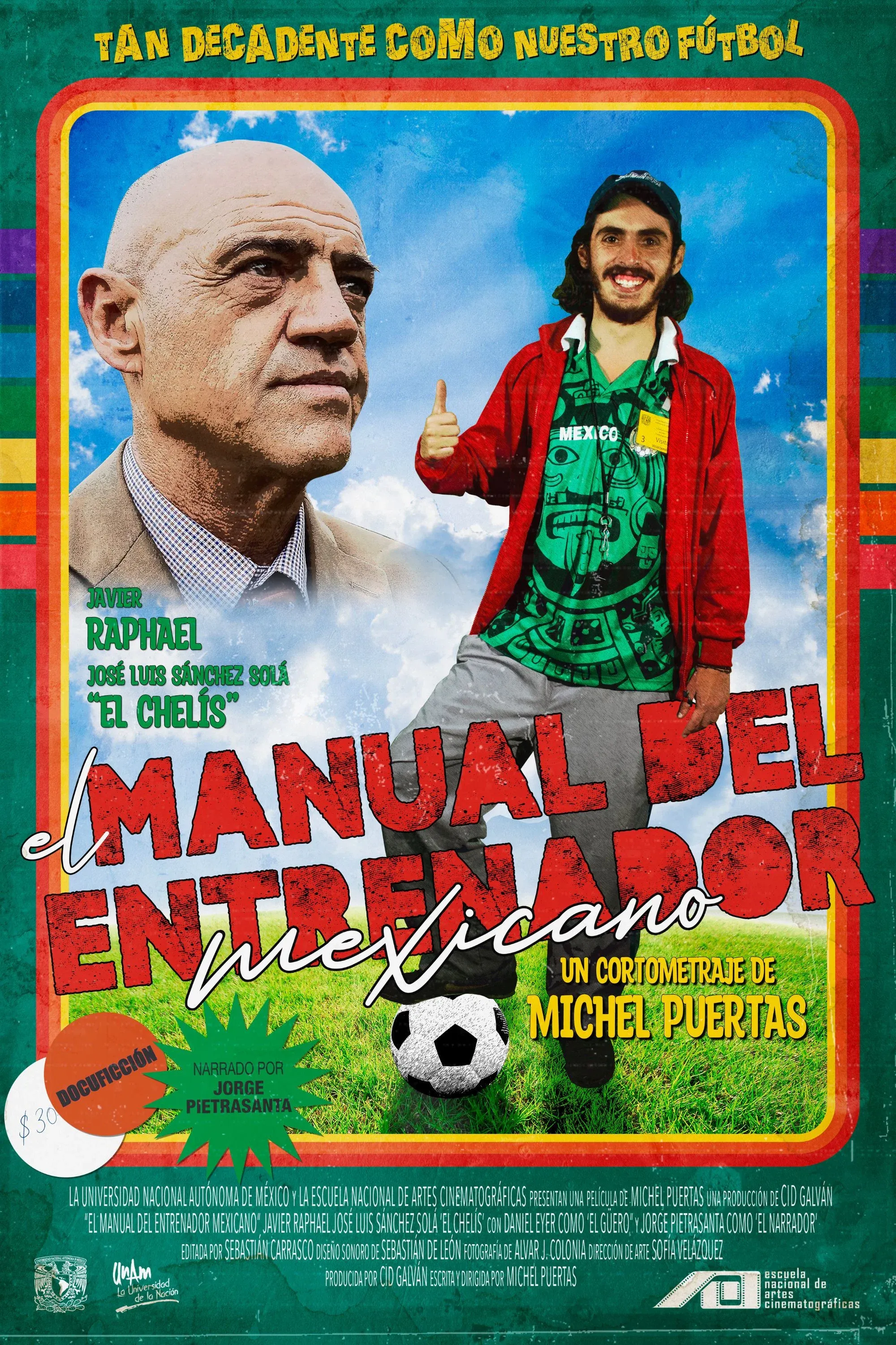 Poster for The Mexican Football Coaching Guide