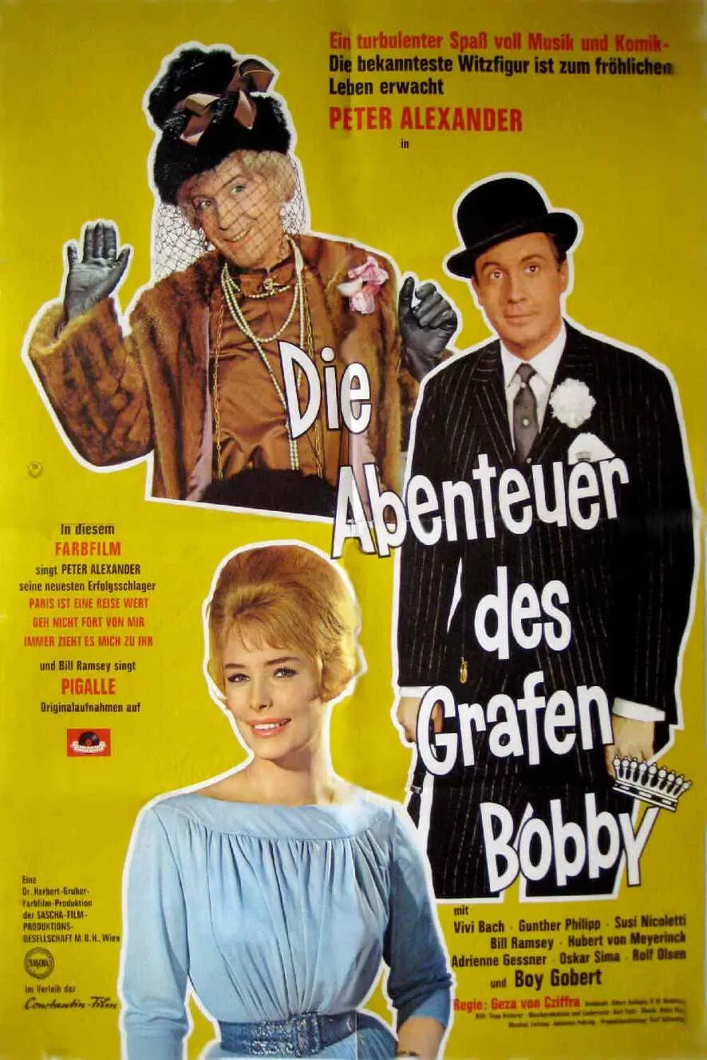 Poster of the movie Die Abenteuer des Grafen Bobby