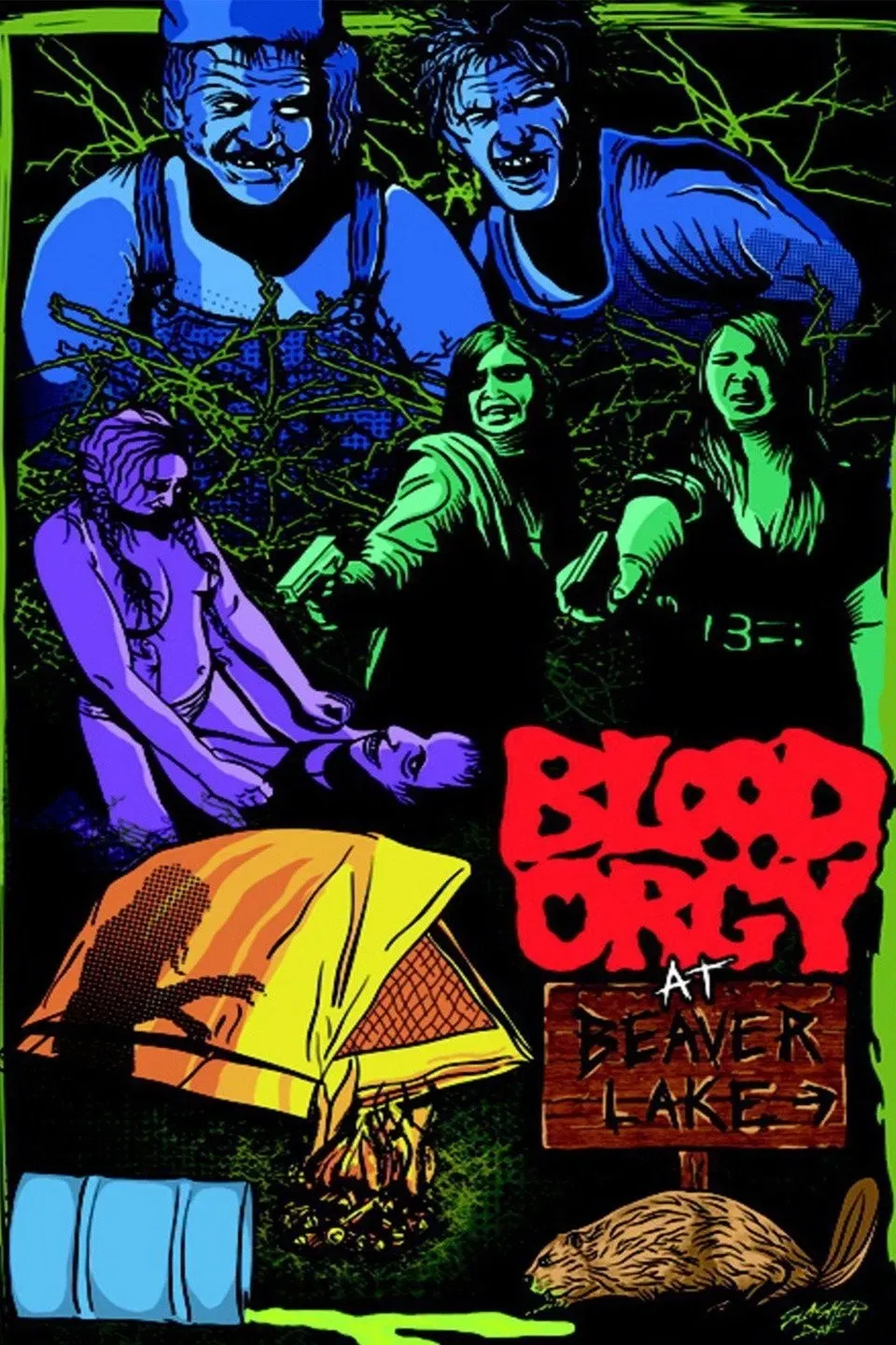 Poster of the movie Blood Orgy At Beaver Lake