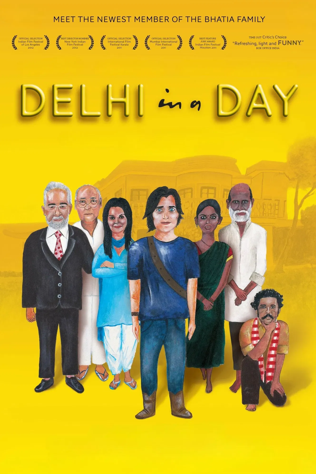 Poster of the movie Delhi in a Day
