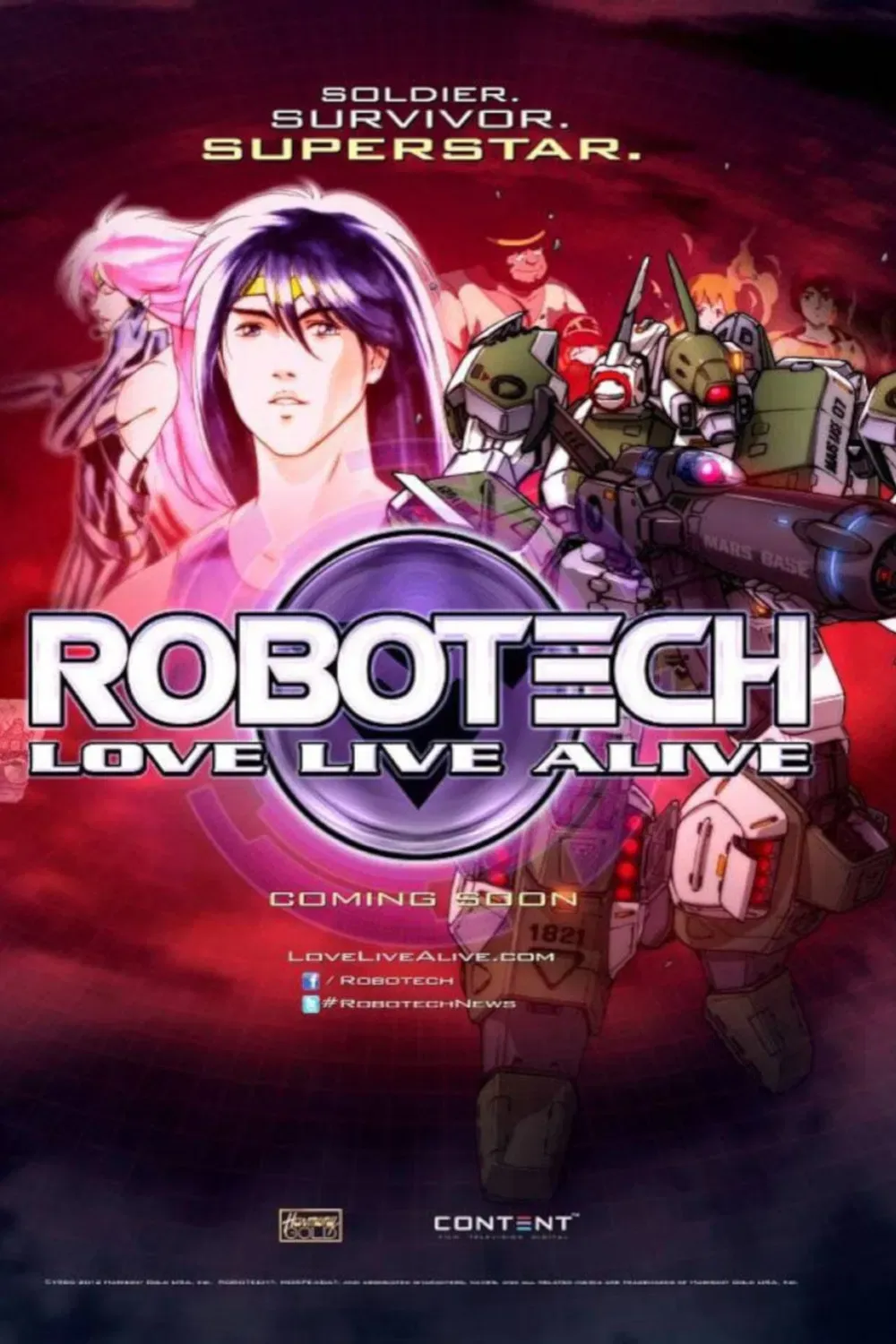 Poster of the movie Robotech: Love Live Alive