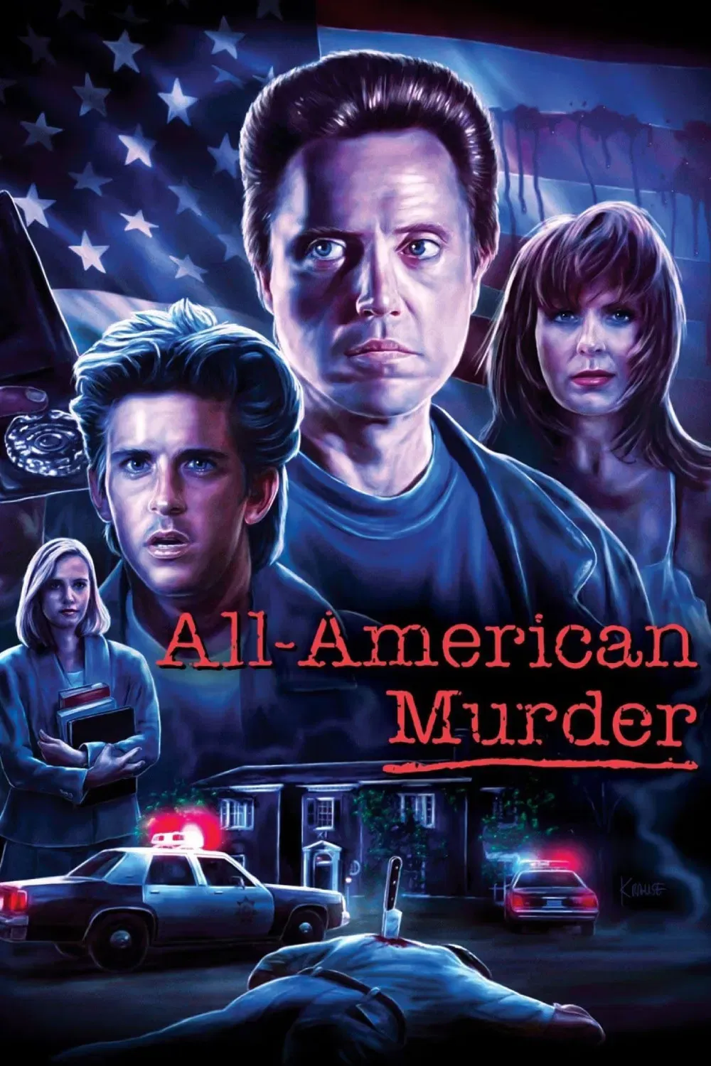 Poster of the movie All-American Murder
