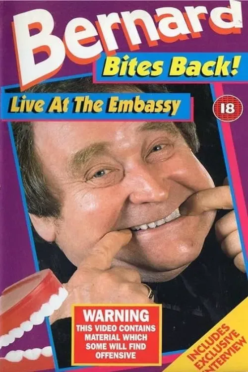 Poster of the movie Bernard Manning Bites Back! - Live At The Embassy