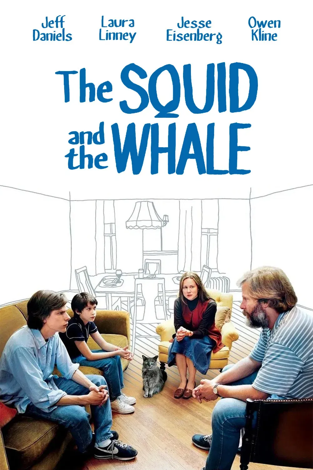 Poster of the movie The Squid and the Whale