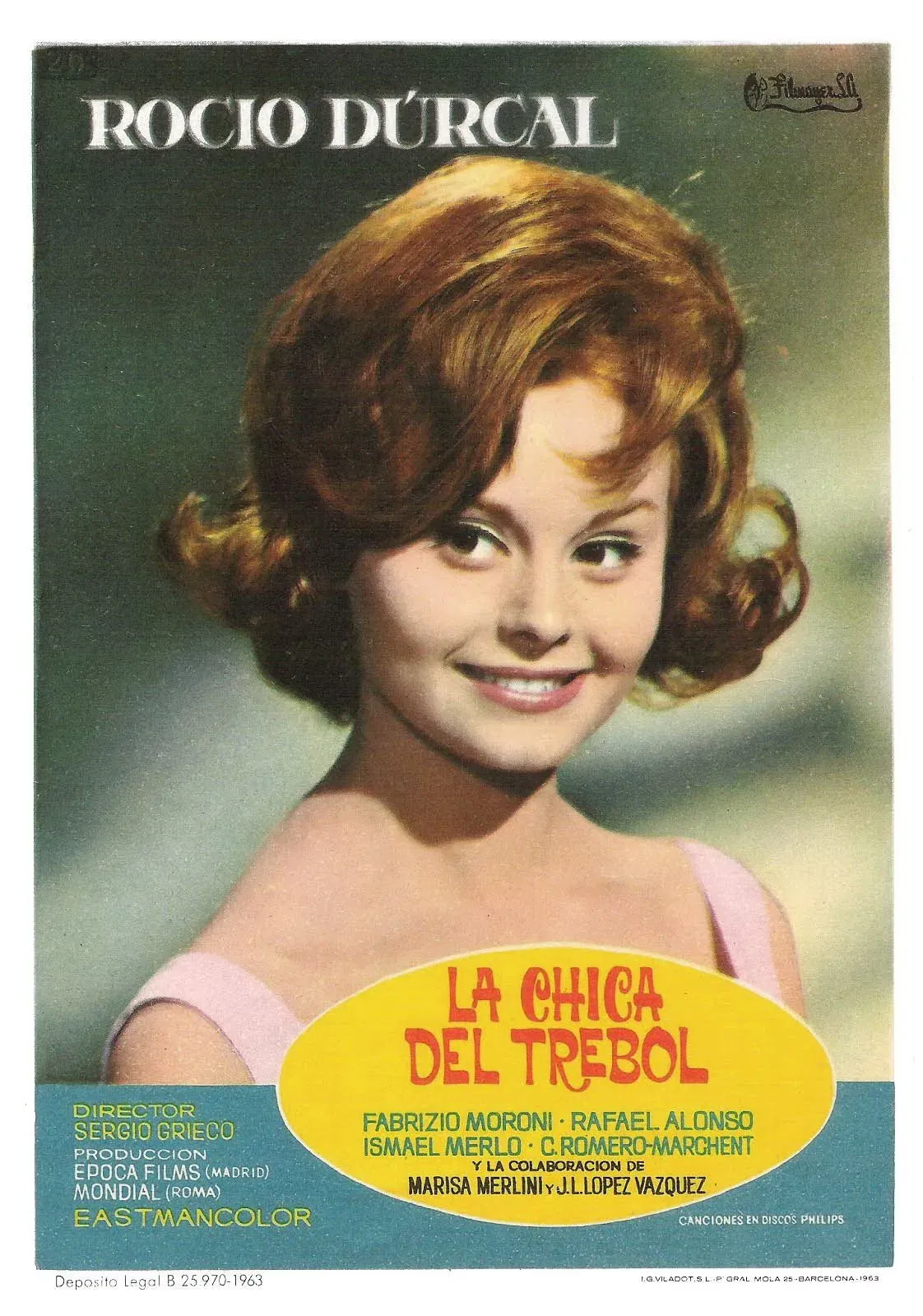 Poster of the movie La chica del trébol