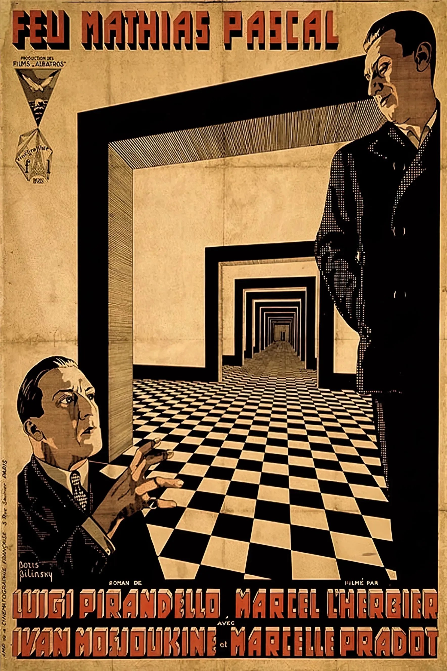 Poster of the movie The Late Mathias Pascal