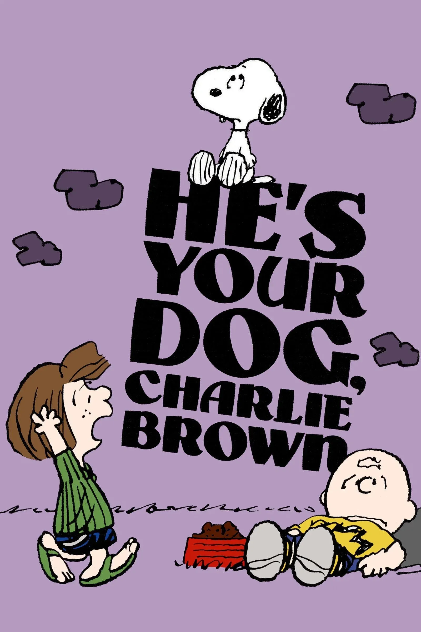 Poster of the movie He's Your Dog, Charlie Brown
