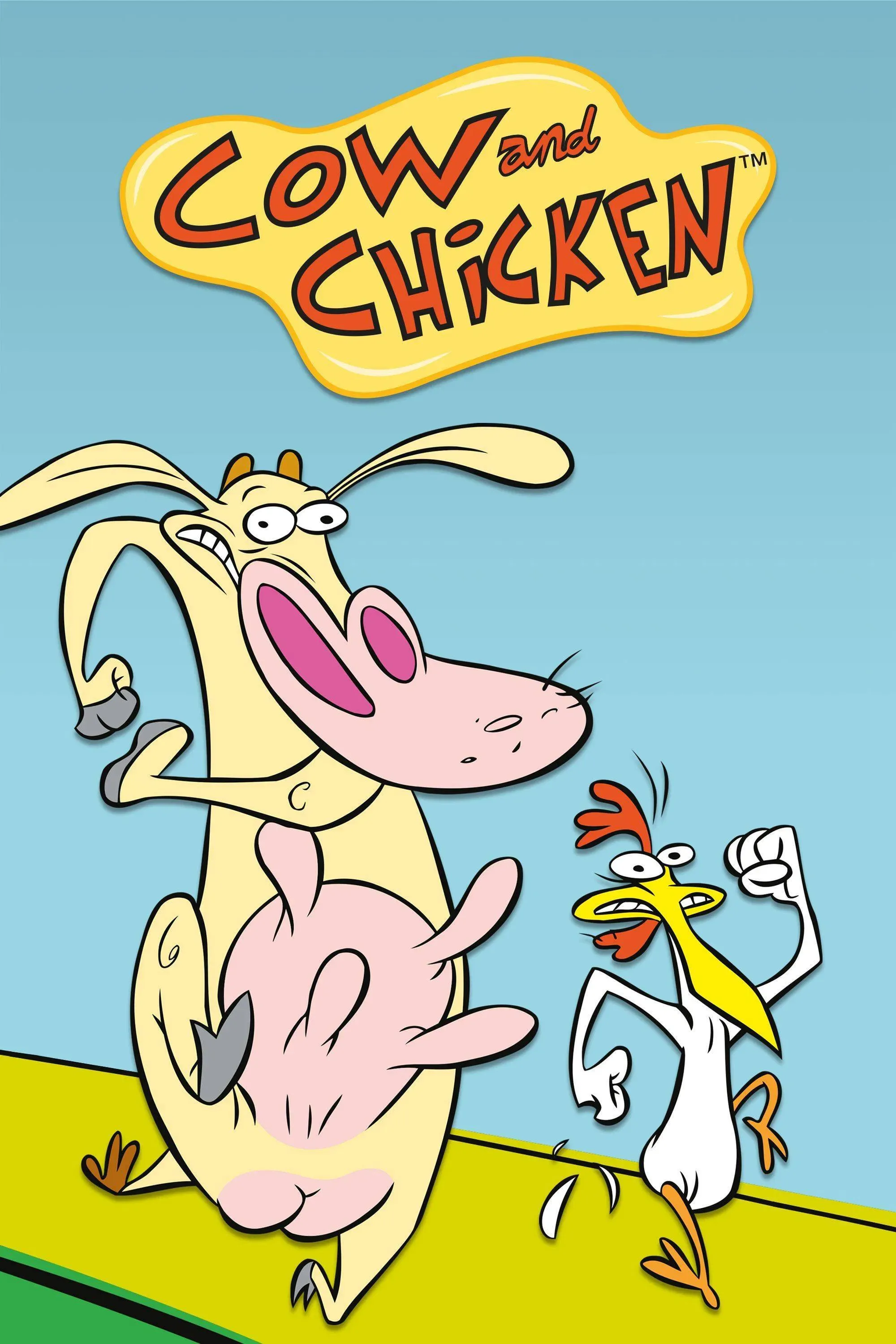 Poster of Cow and Chicken