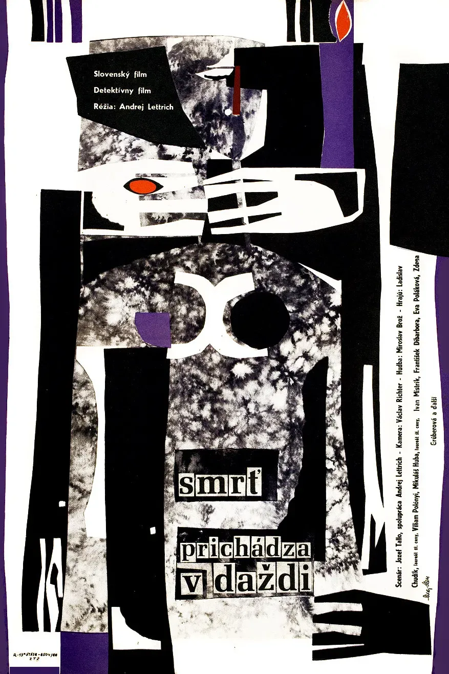 Poster of the movie Smrť prichádza v daždi