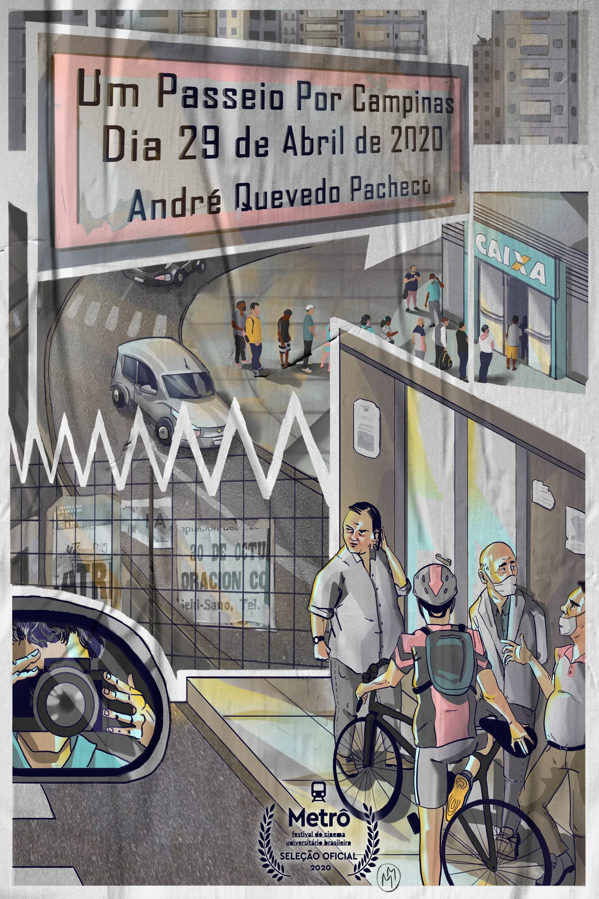 Poster for Um passeio por Campinas dia 29 de abril de 2020