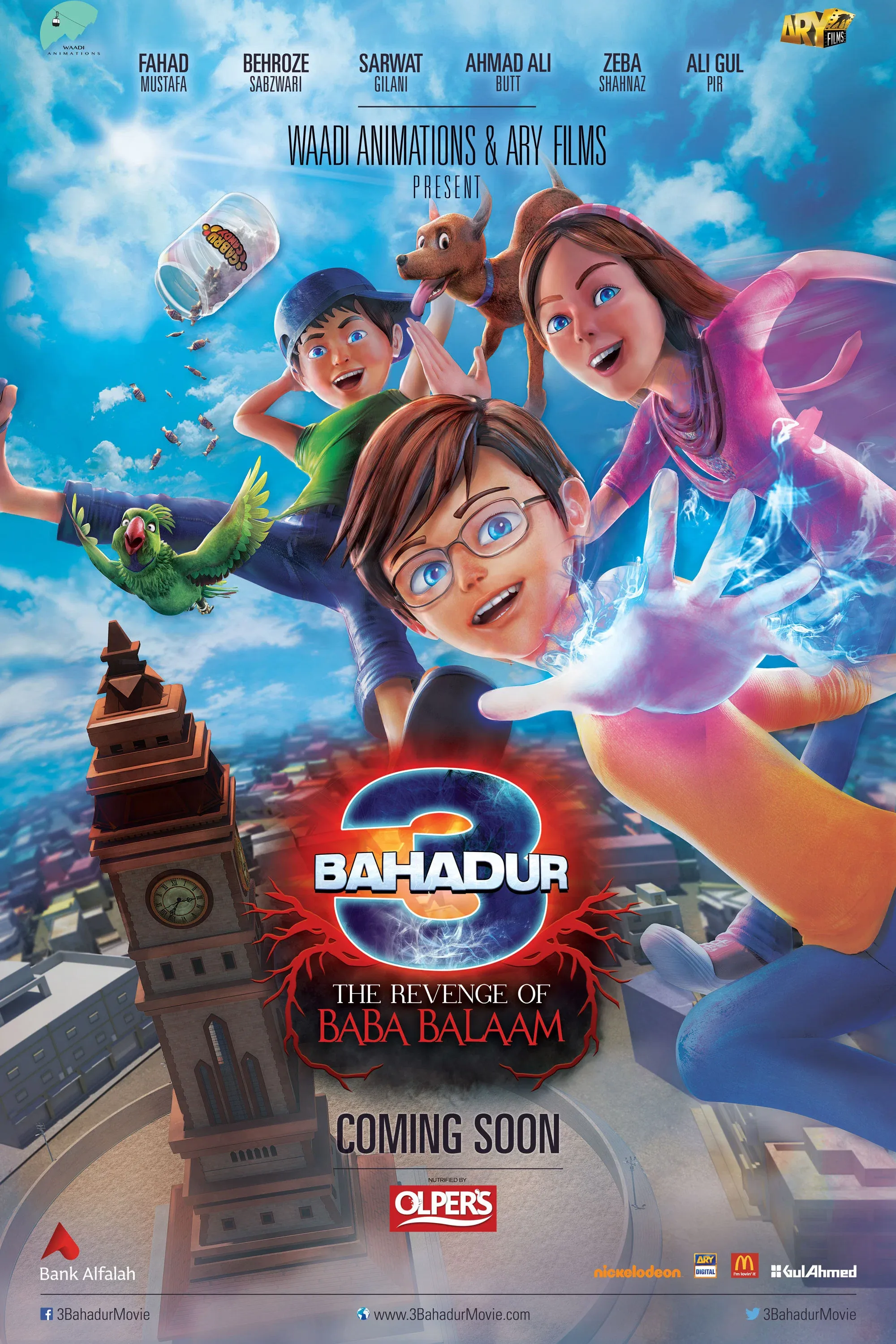 Poster for 3 Bahadur: The Revenge of Baba Balaam