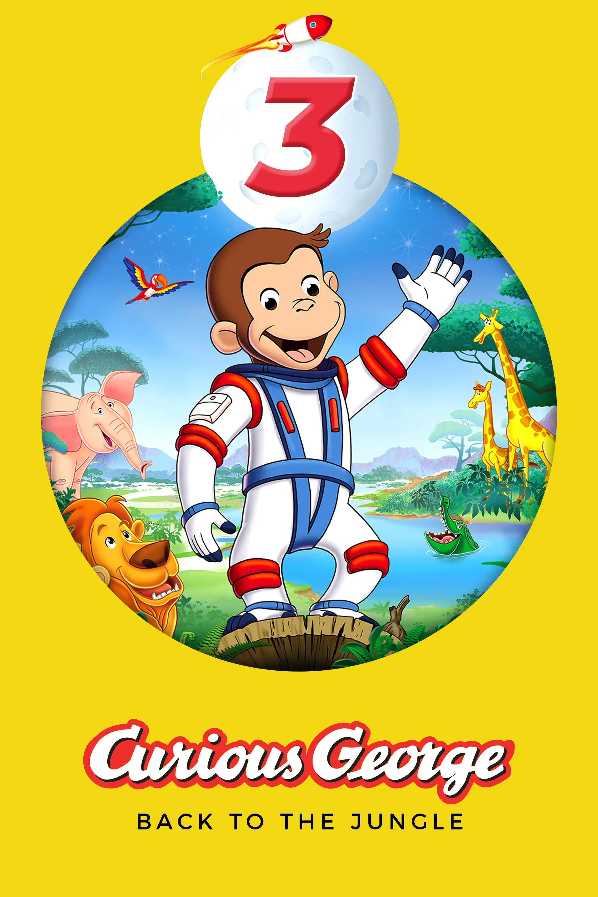 Poster of the movie Curious George 3: Back to the Jungle