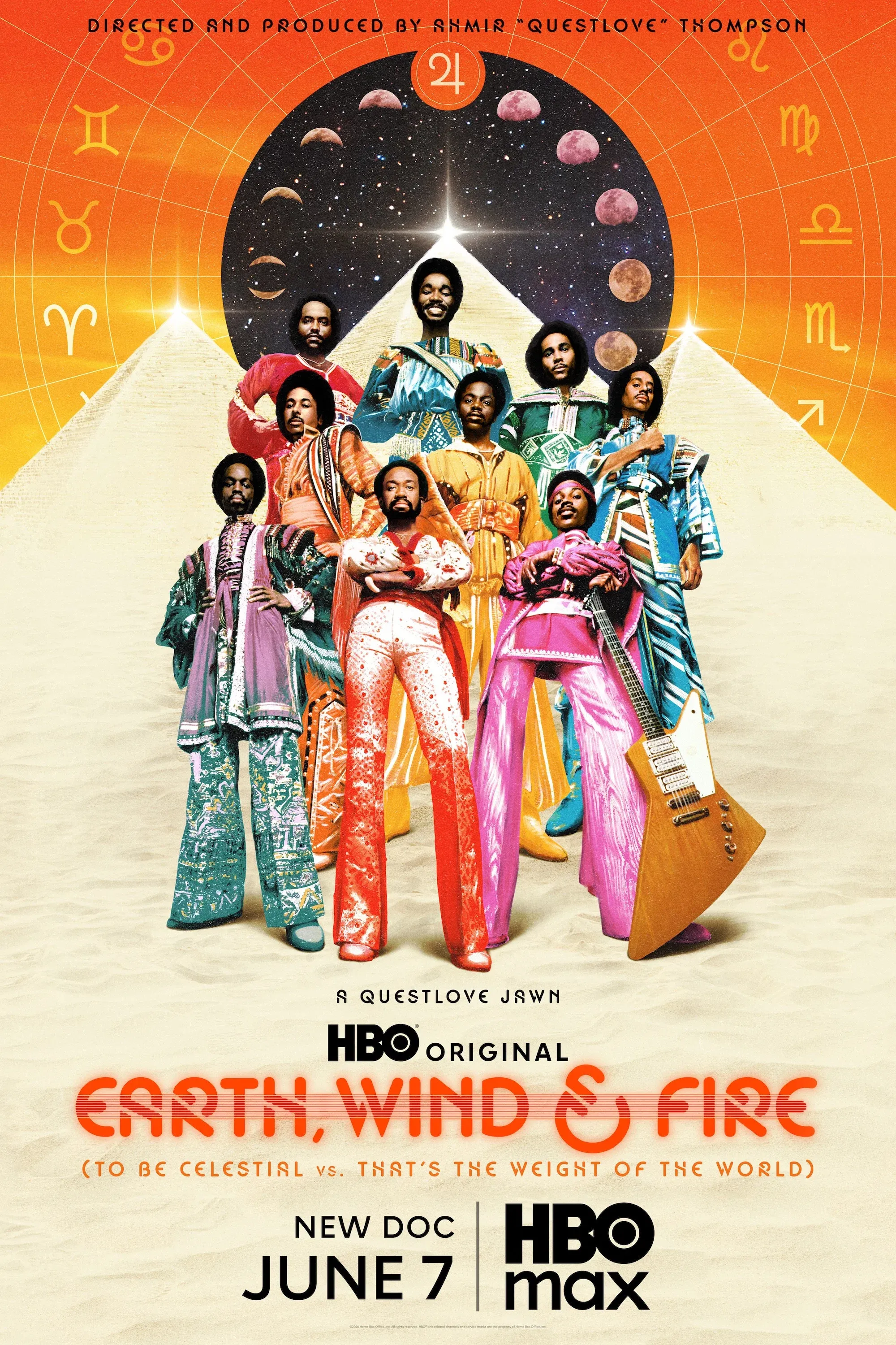 Poster for Earth, Wind & Fire (To Be Celestial vs. That's the Weight of the World)