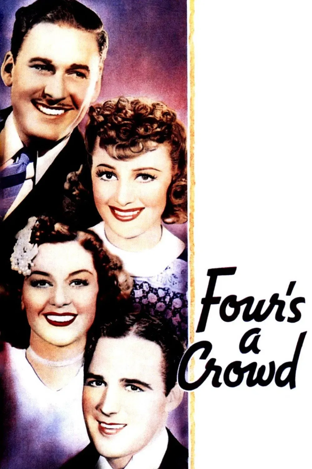 Poster of the movie Four's a Crowd