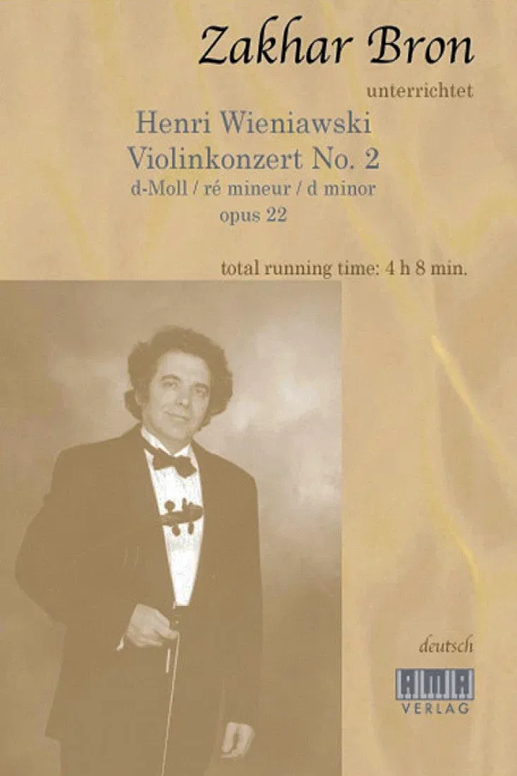 Poster for Zakhar Bron unterrichtet Henri Wieniawski, Violinkonzert No. 2